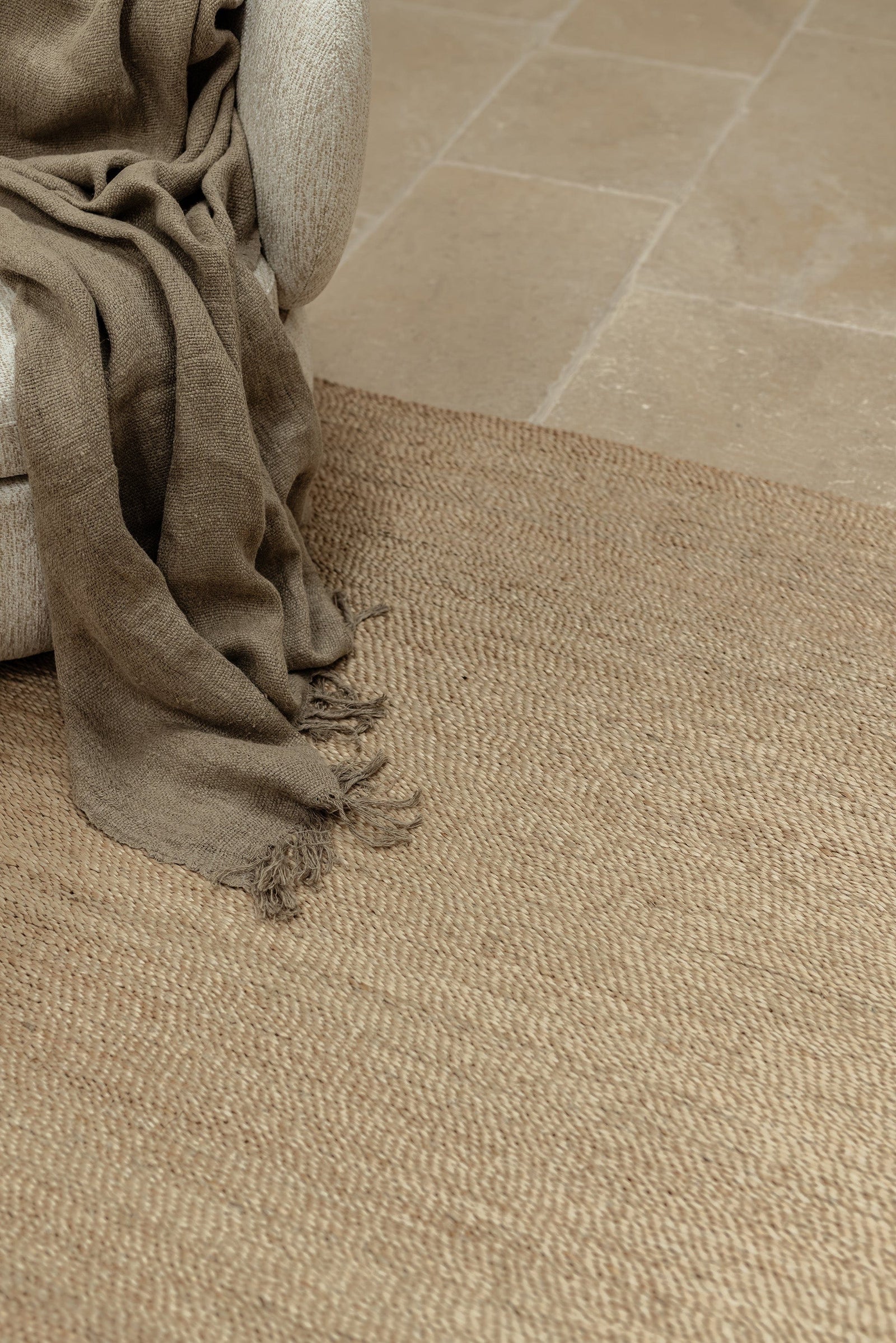 The Dharma Door Rugs and Runners Badami Jute Rug 300 x 200cm Badami Jute Rug - 300 x 200cm