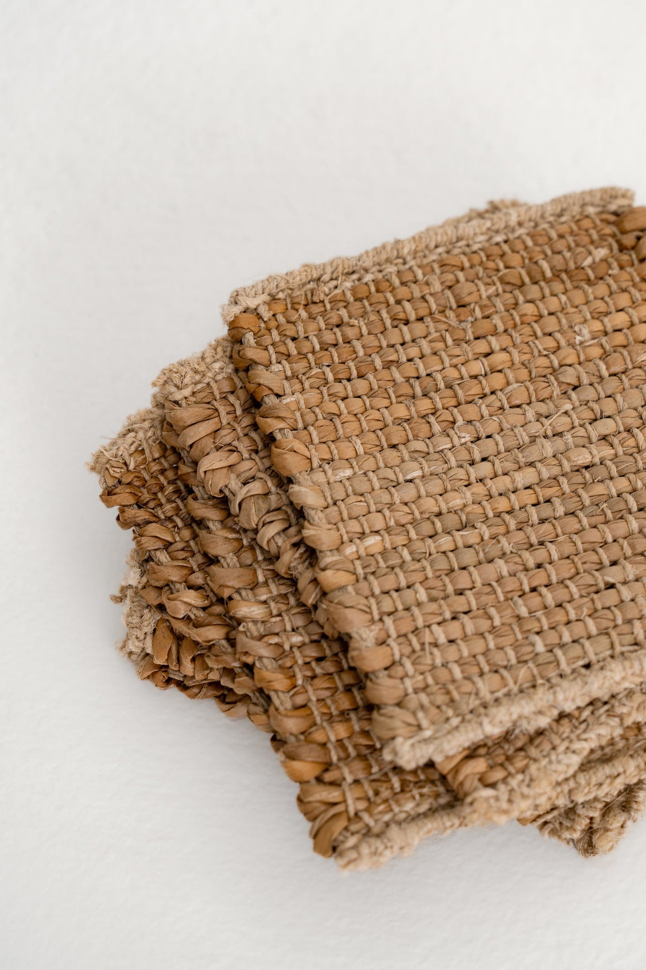The Dharma Door Tableware Saguna Seagrass Coasters x 8
