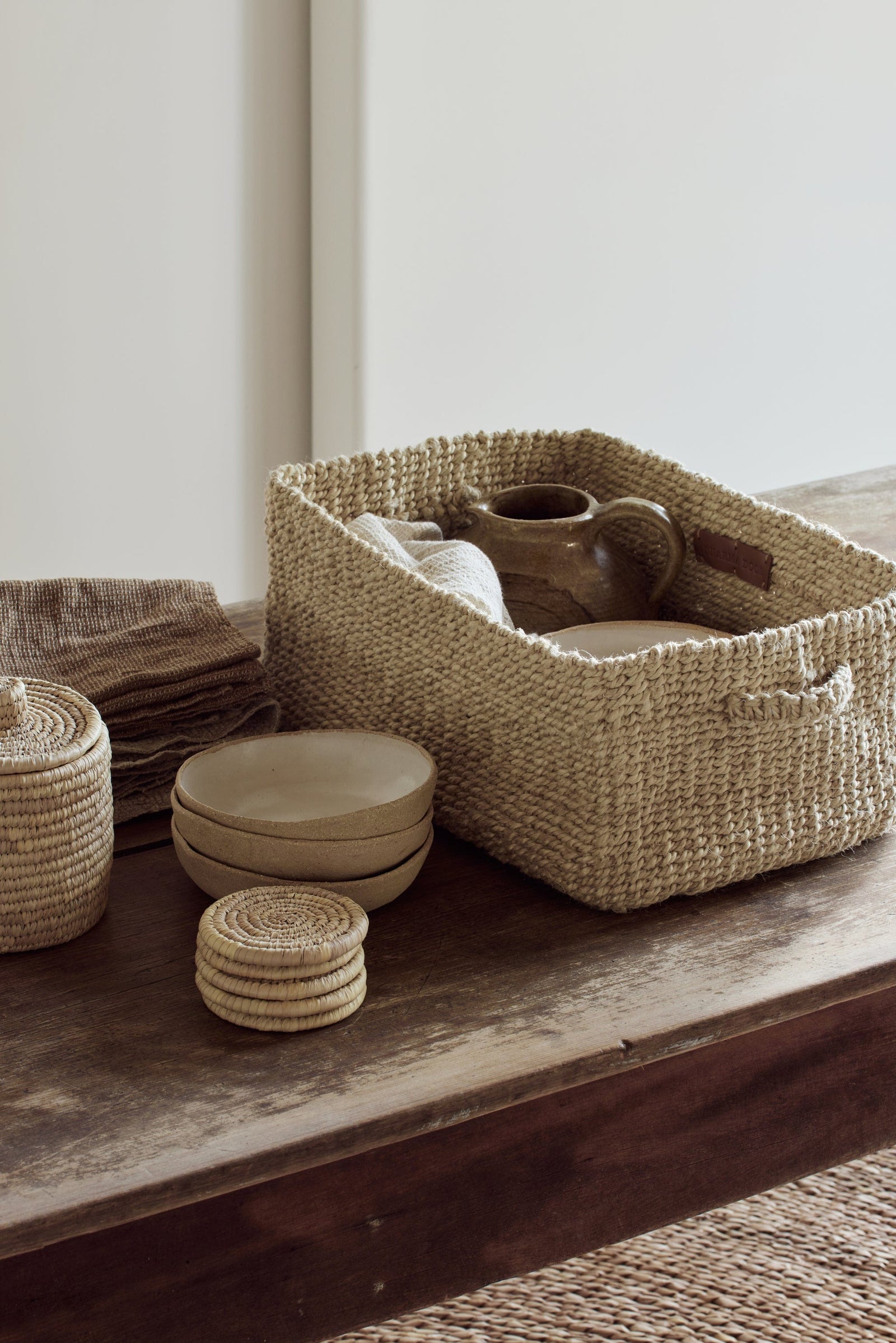 Sona Rectangle Basket - Large
