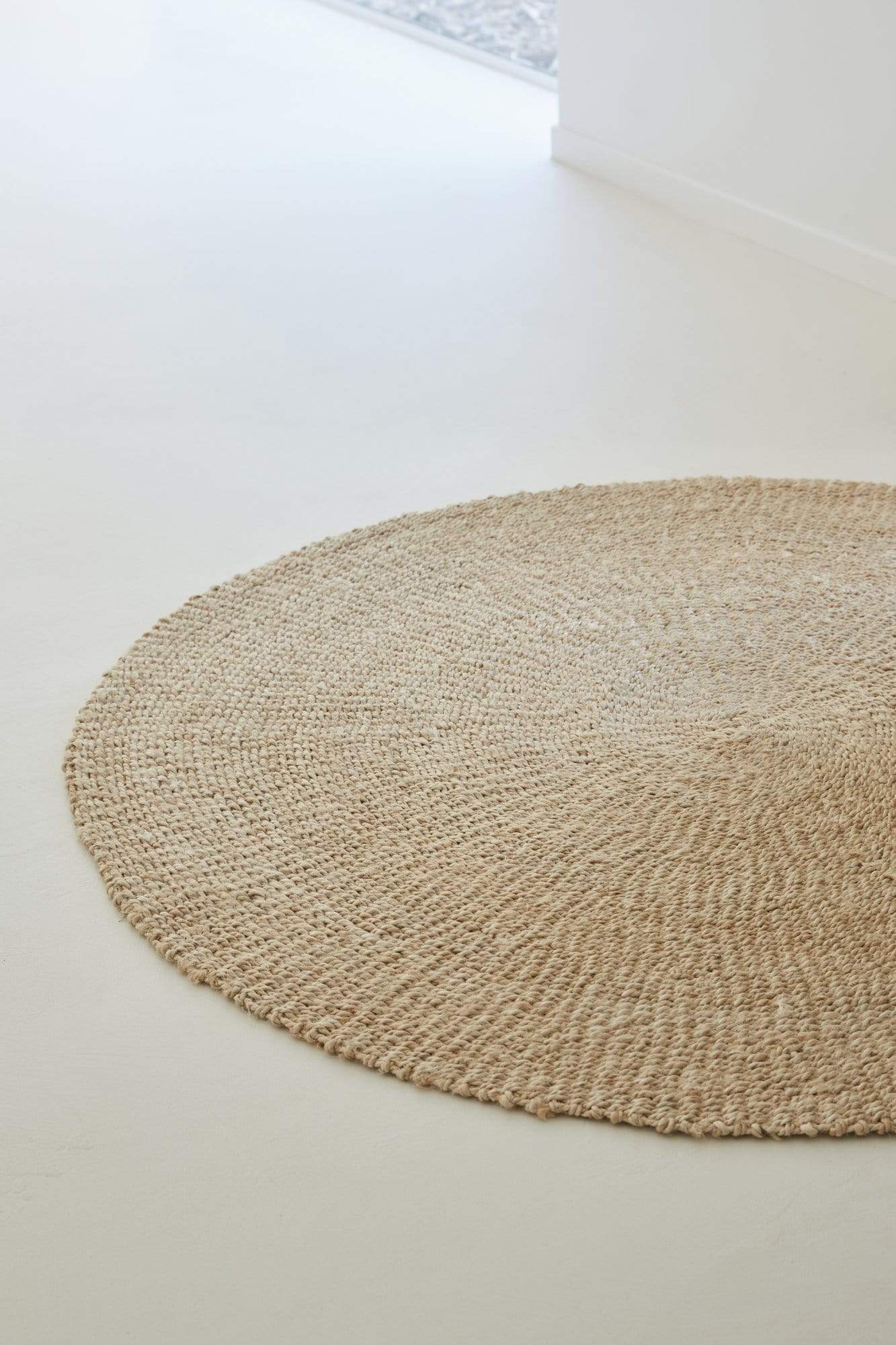 The Dharma Door Rug Dari Round Jute Rug - Large