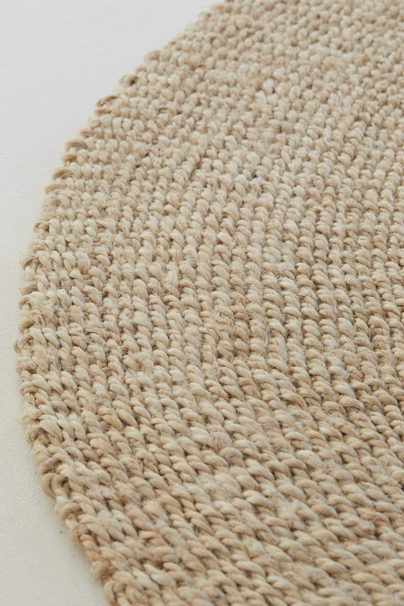 The Dharma Door Rug Dari Round Jute Rug - Large