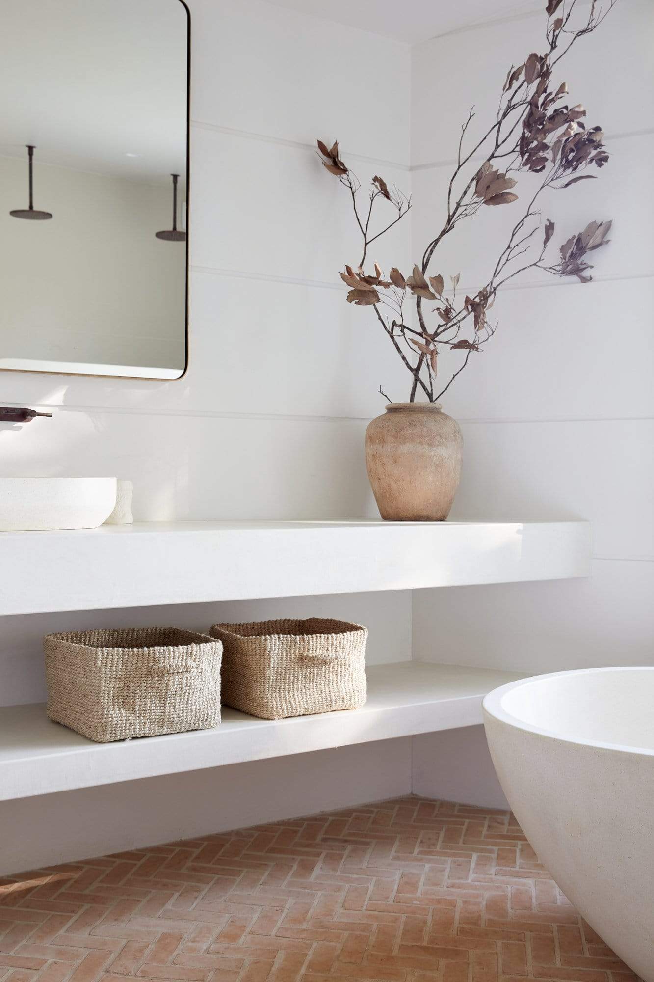 JUTE & PALM FIBRE STORAGE BASKETS