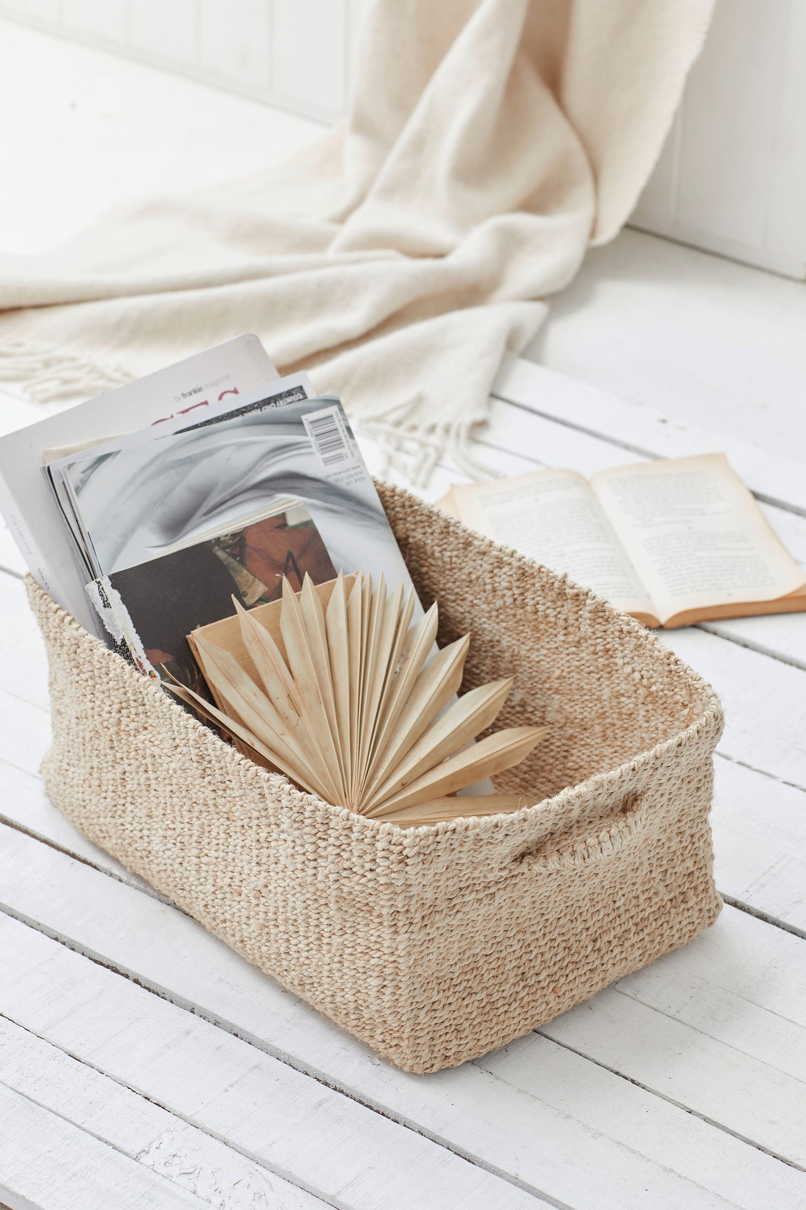 Sona Rectangle Basket - Large