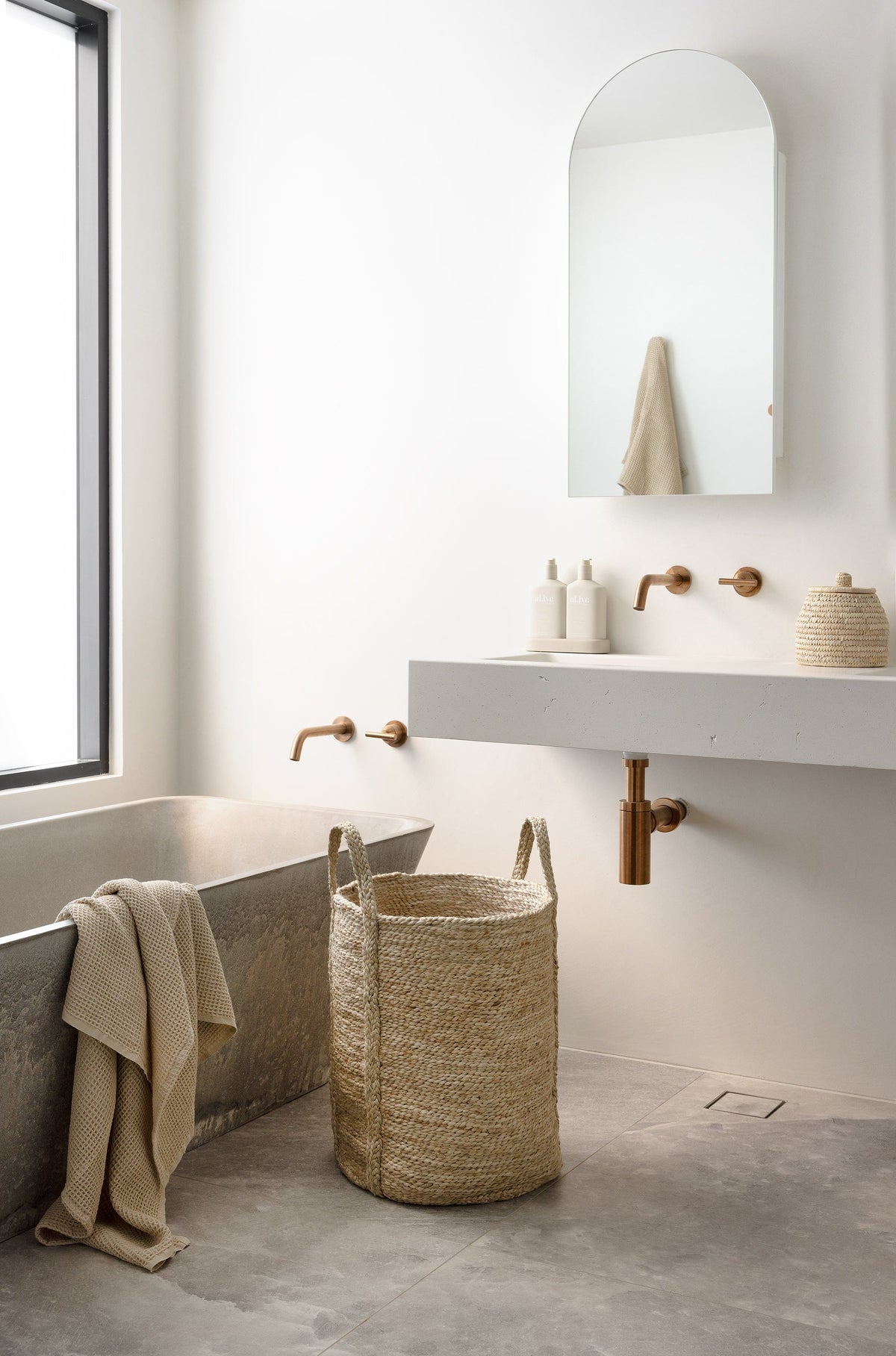 Laundry Basket - Natural