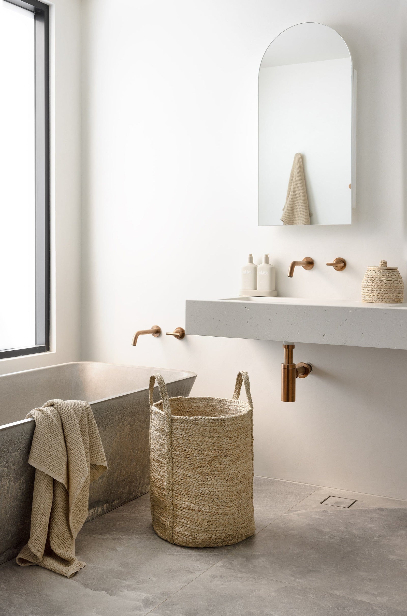 Laundry Basket - Natural