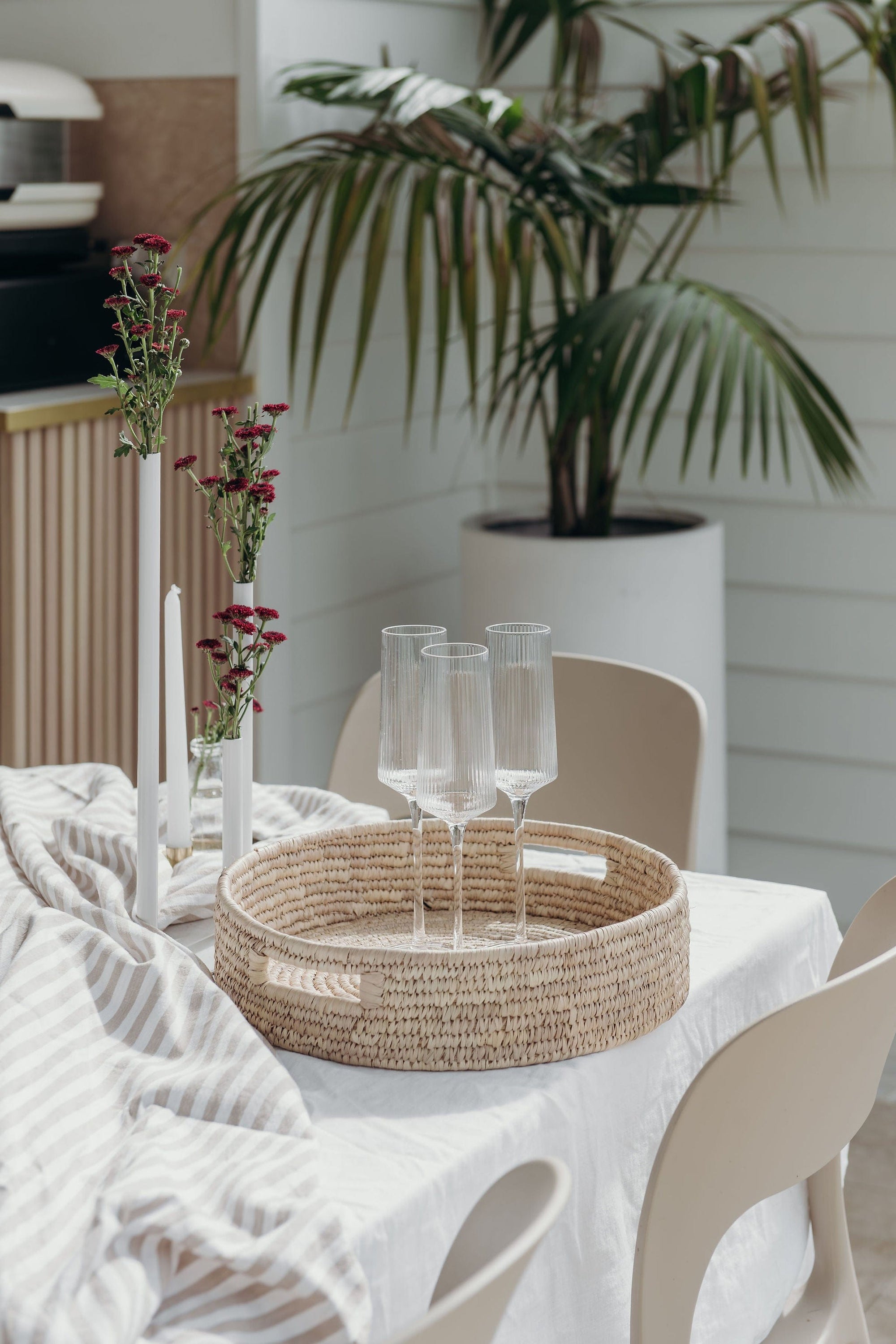 Pata Palm Fibre Drinks Tray