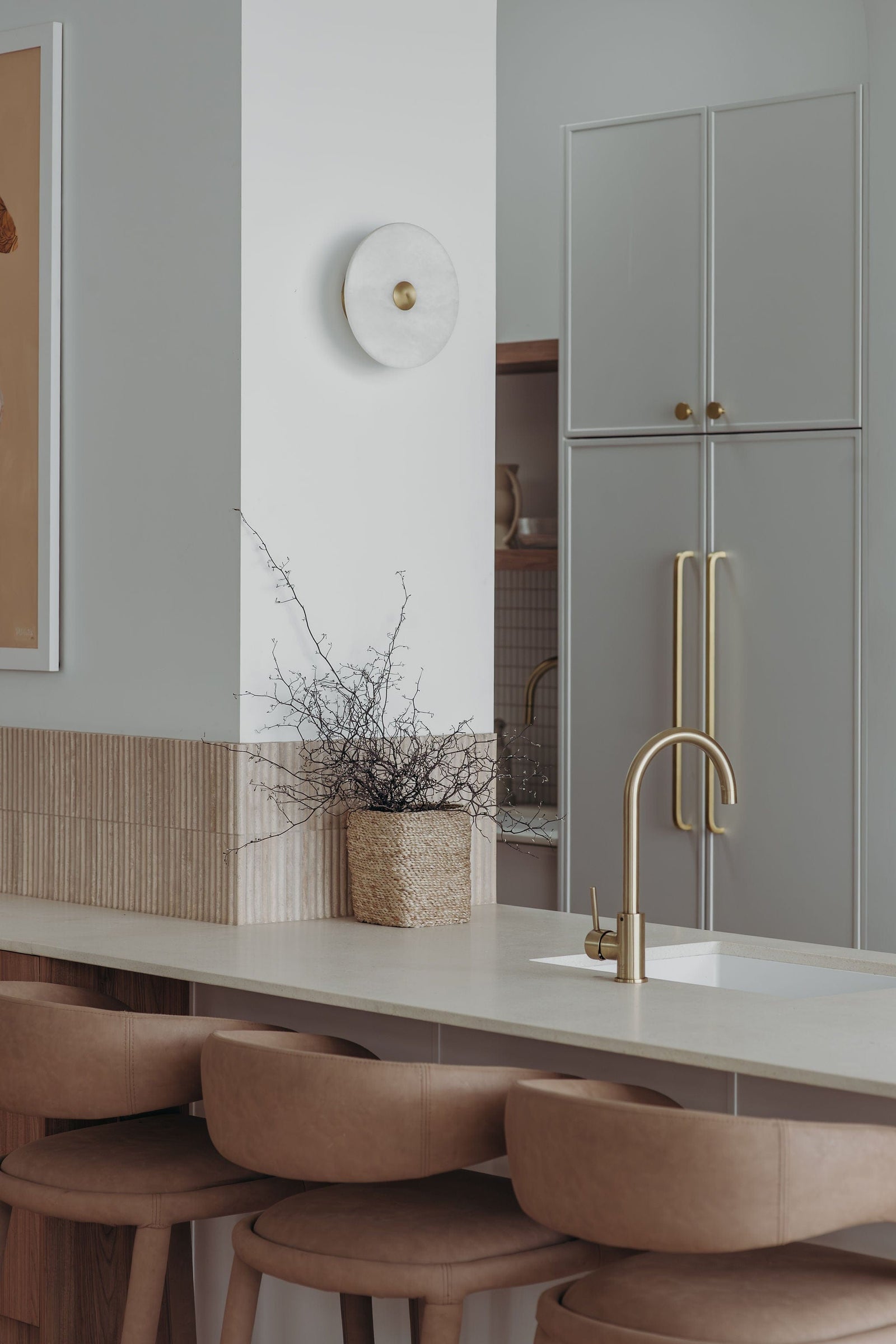 Small Jute Basket - Tall Square