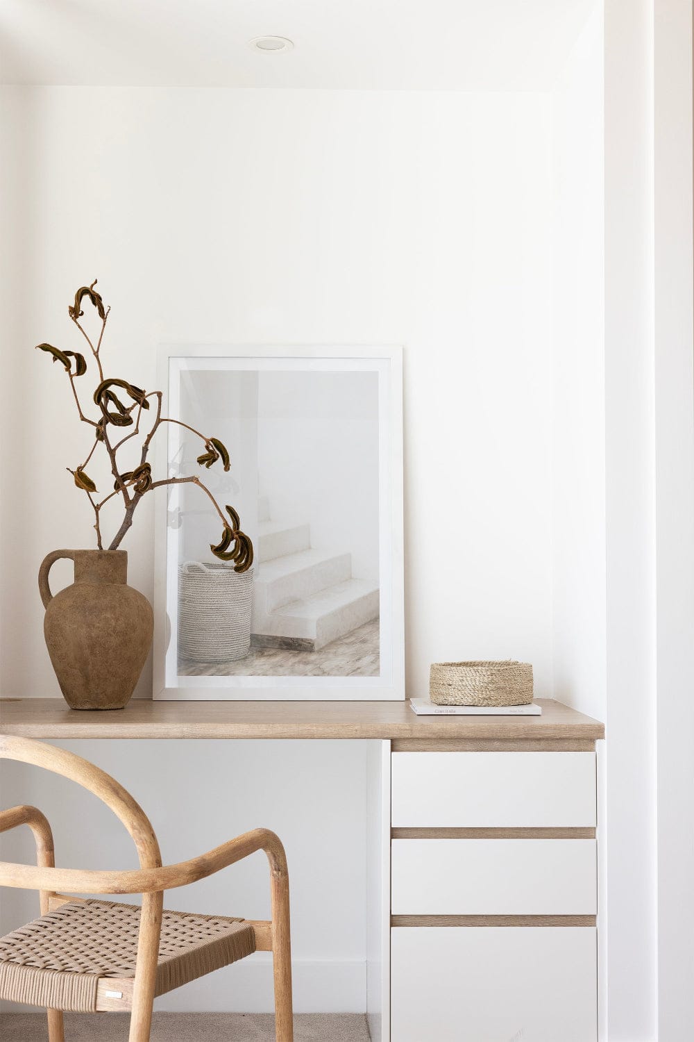 Trio of Round Baskets - Natural