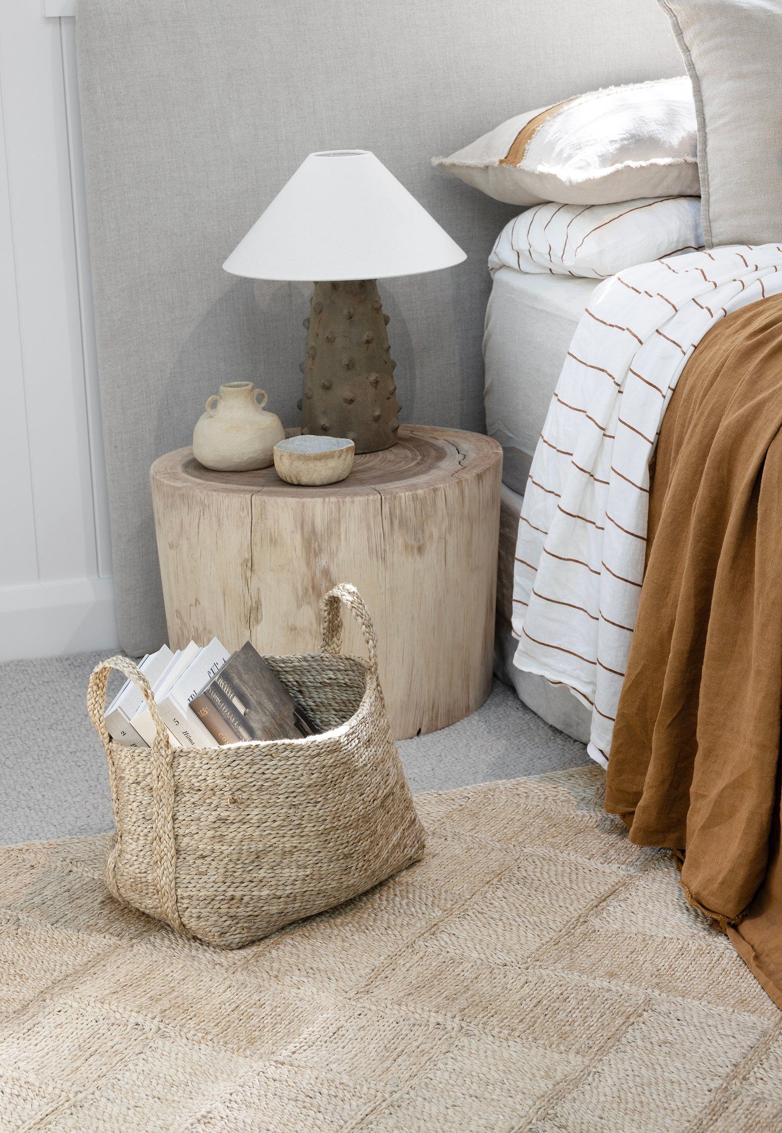 Jute Basket - Natural