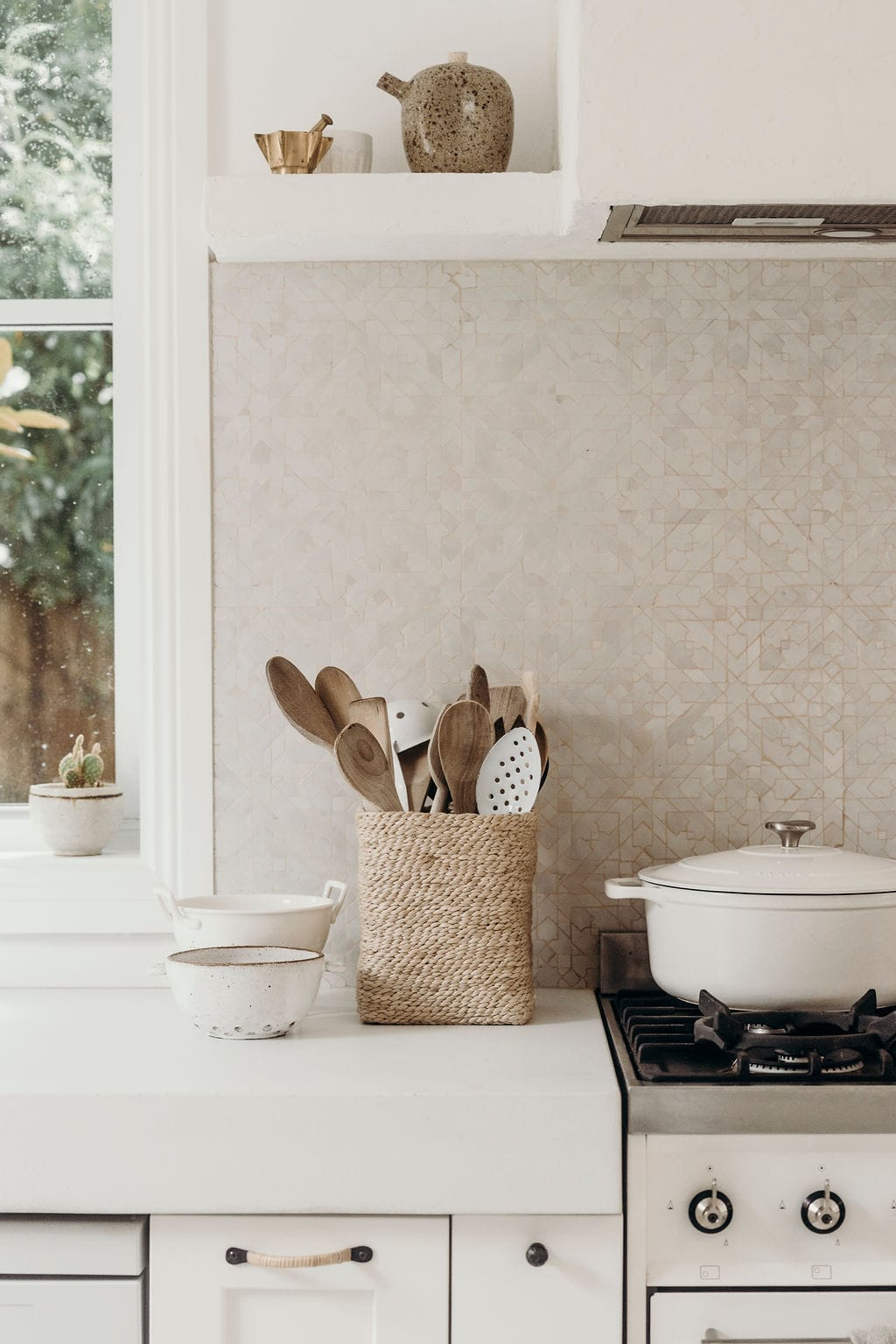 Small Jute Basket - Tall Square