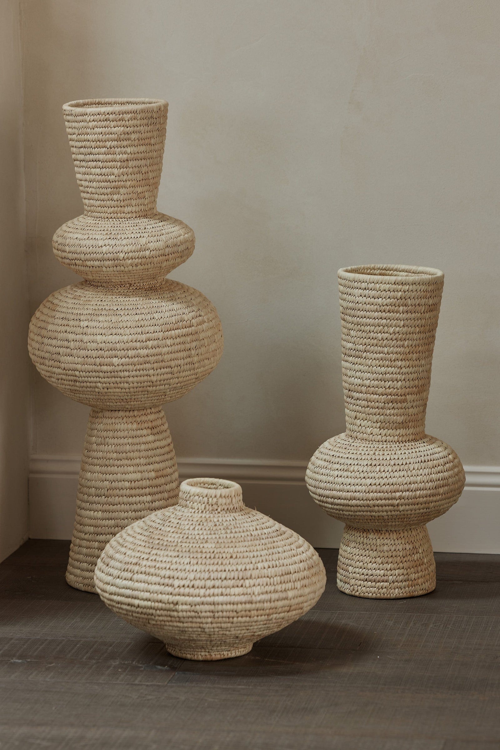 Indra Woven Floor Vase