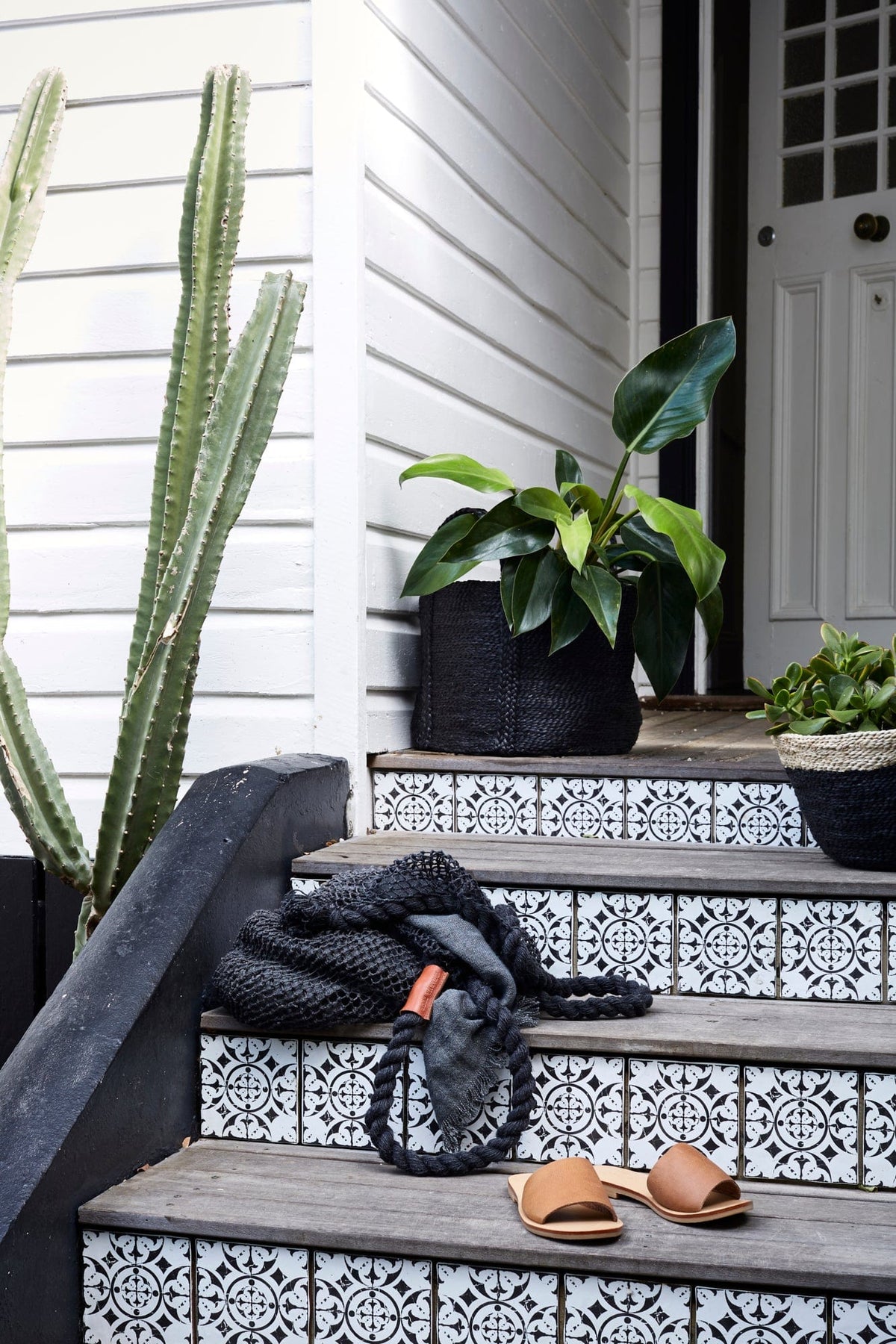 Hemp String Bag - Charcoal