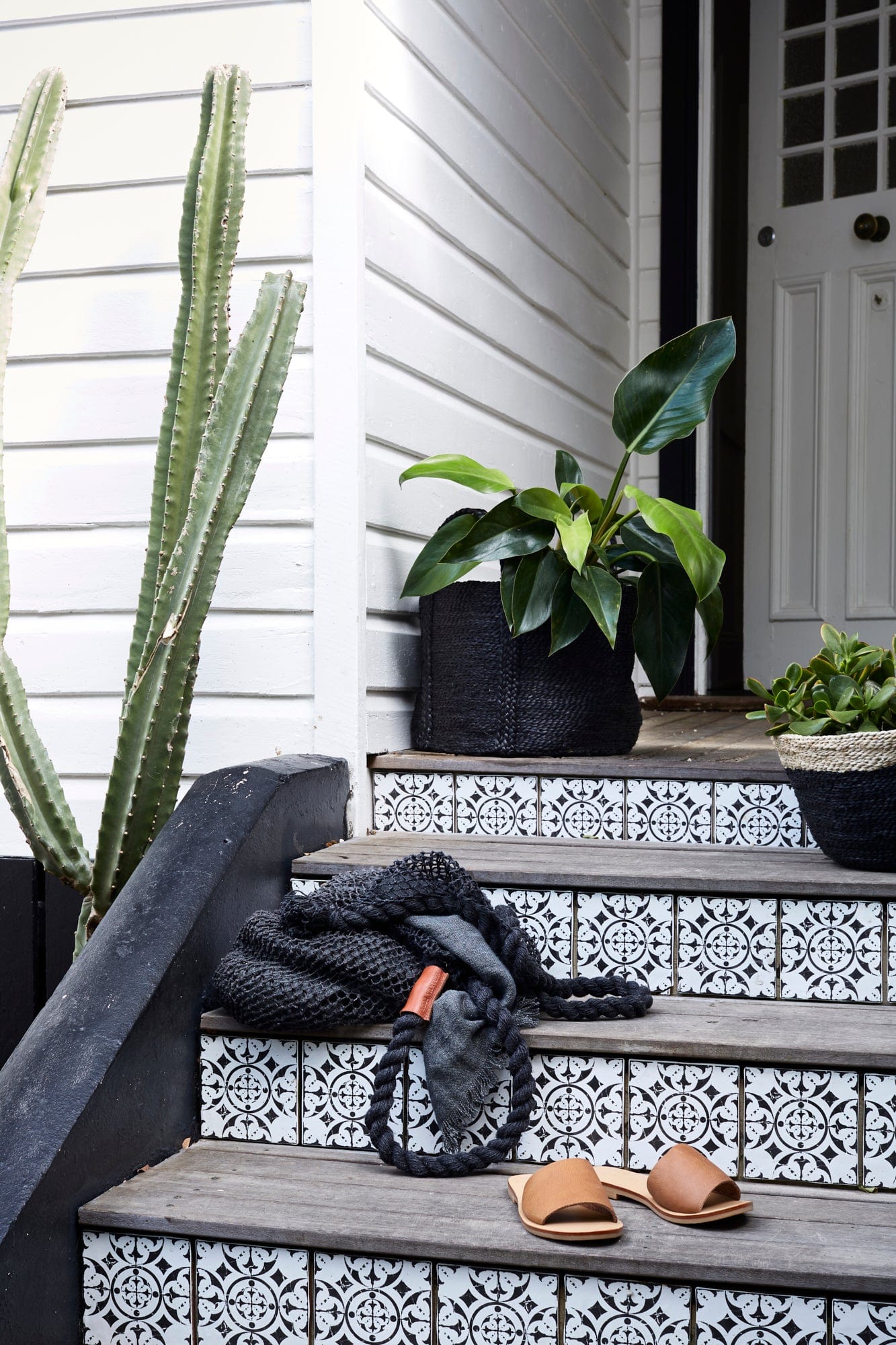 Hemp String Bag - Charcoal