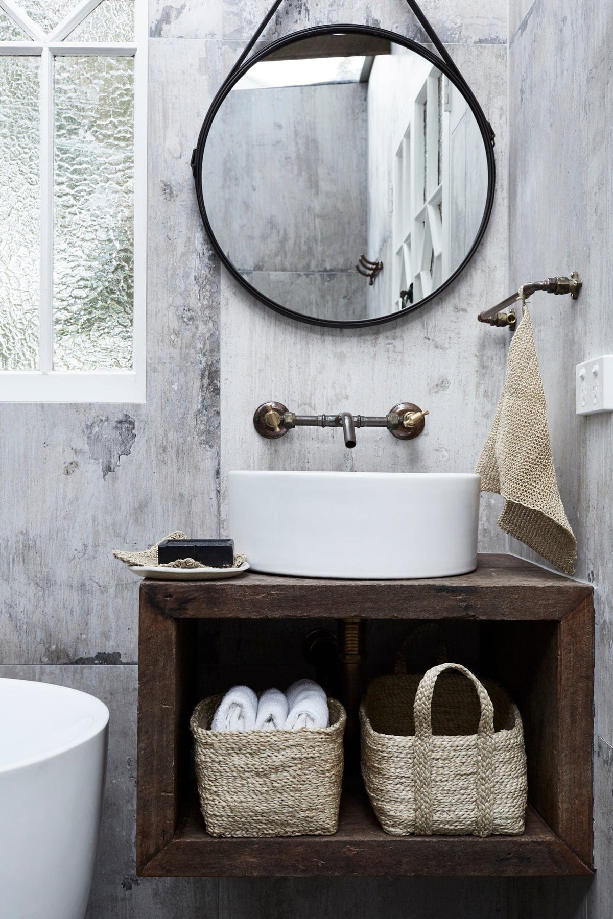 Trio of Jute Baskets - Natural