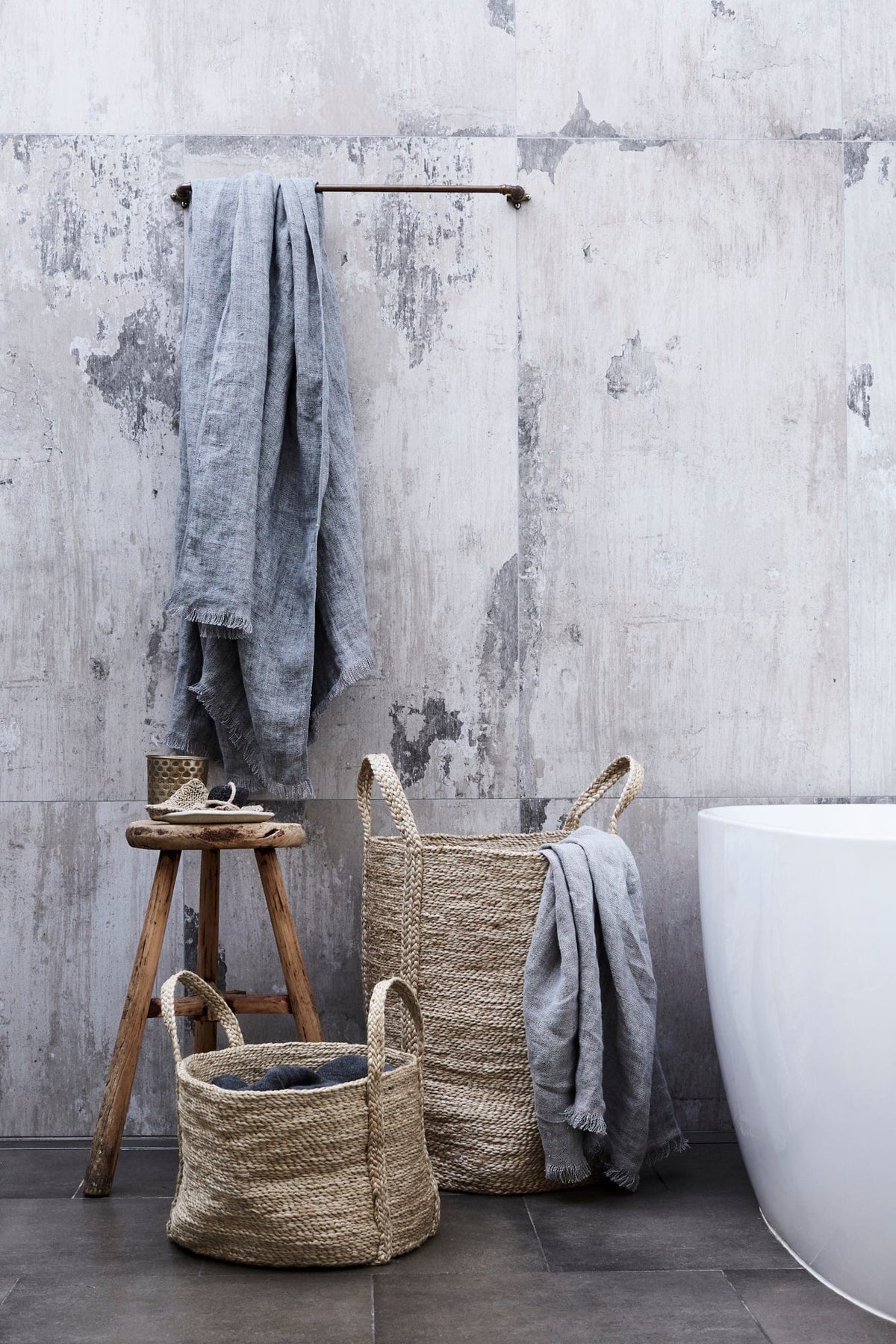 Laundry Basket - Natural