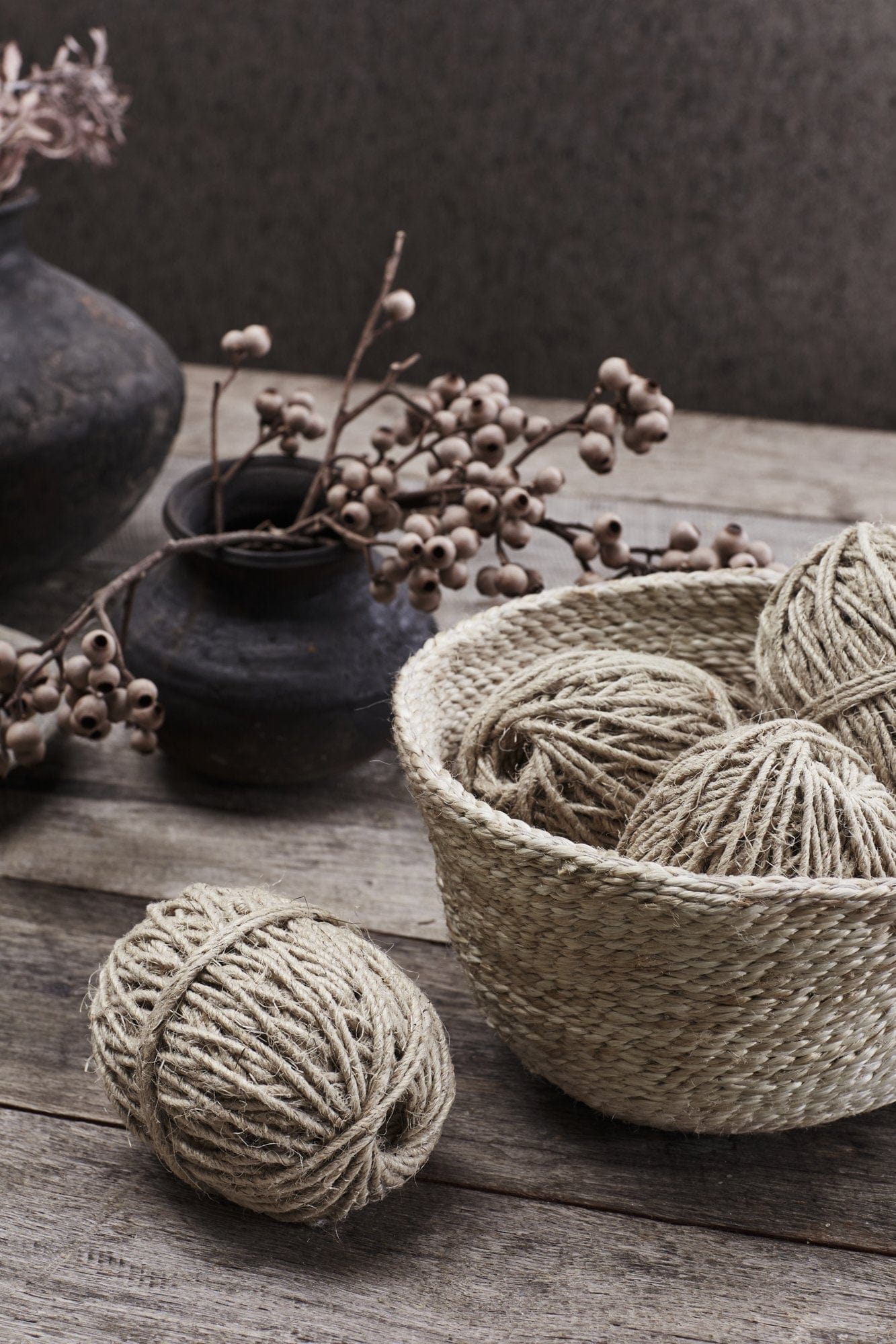 Natural Thick Hemp Twine - 2 x 50m balls