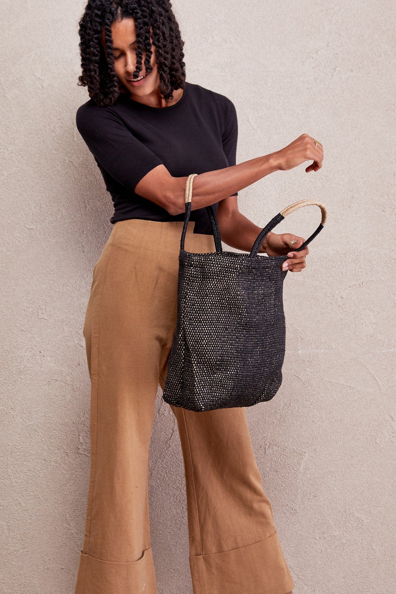 Tantu Jute Shopper - Charcoal