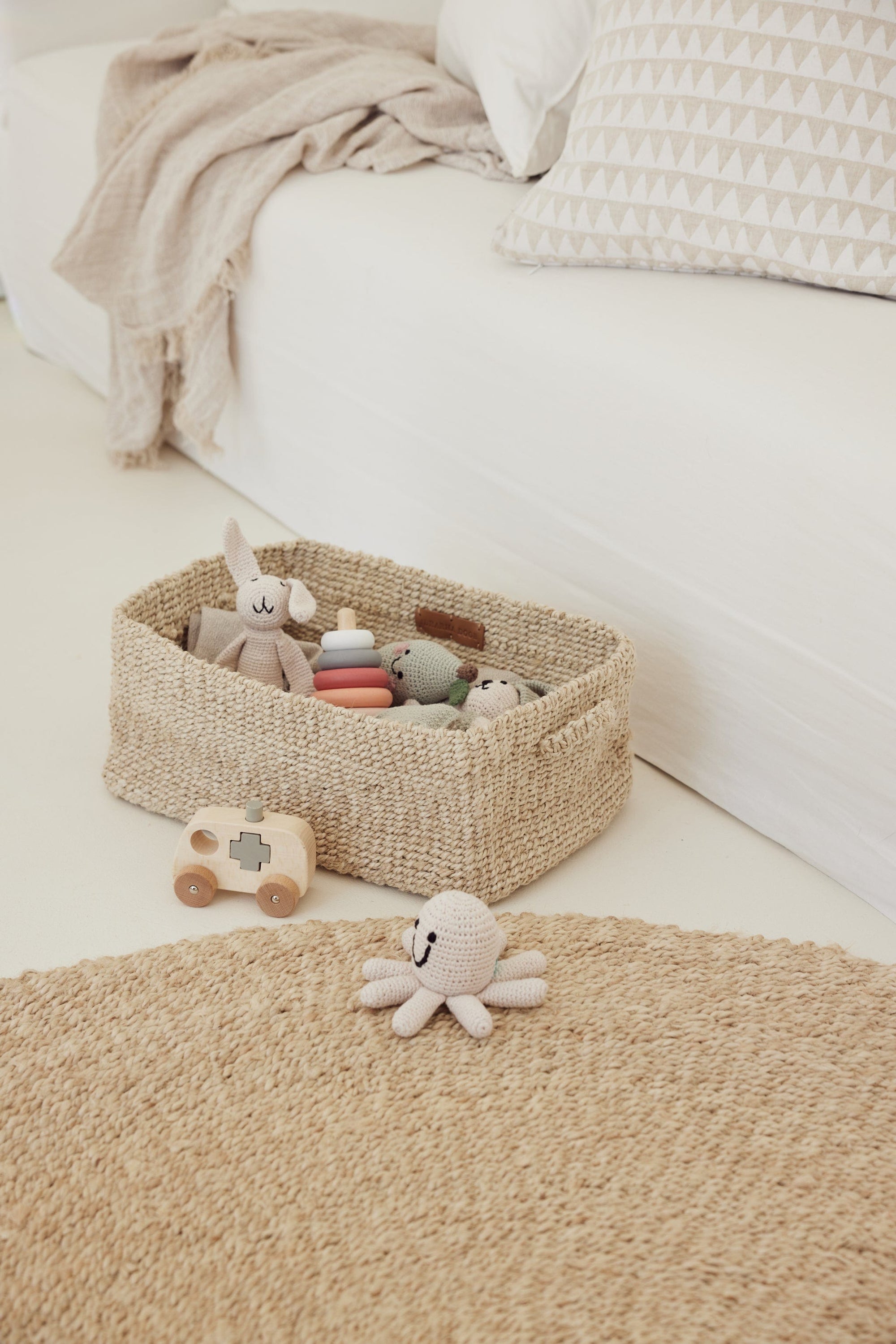 The Dharma Door Baskets and Storage Large Sona Rectangle Basket - Large