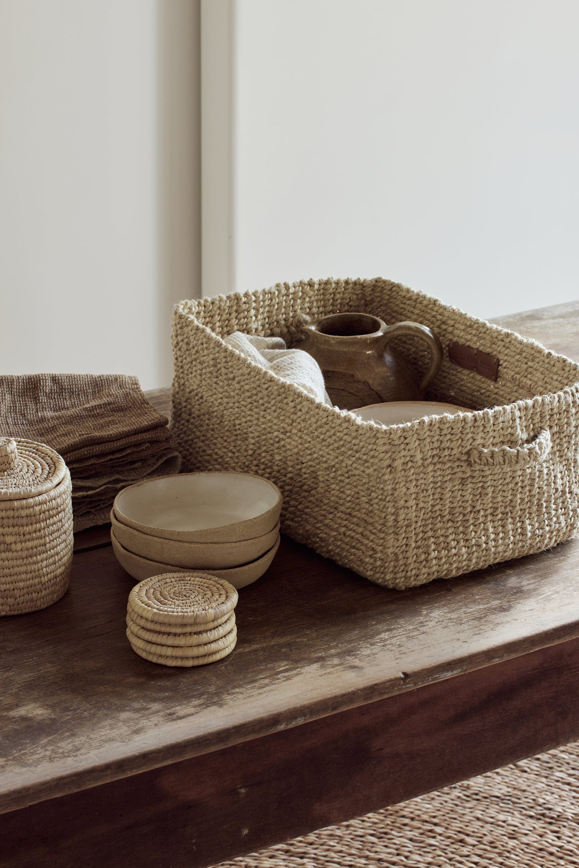 Sona Rectangle Basket - Large