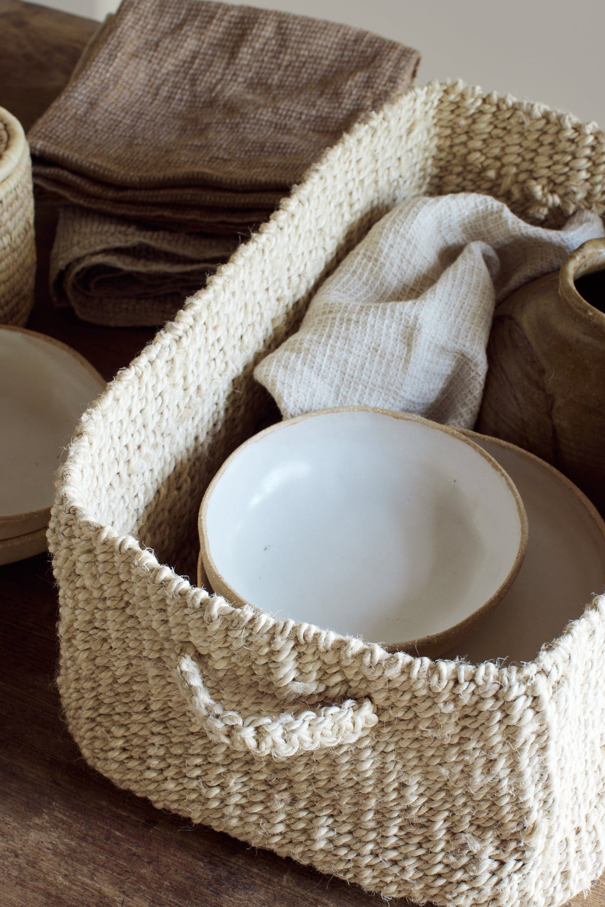 Sona Rectangle Basket - Large