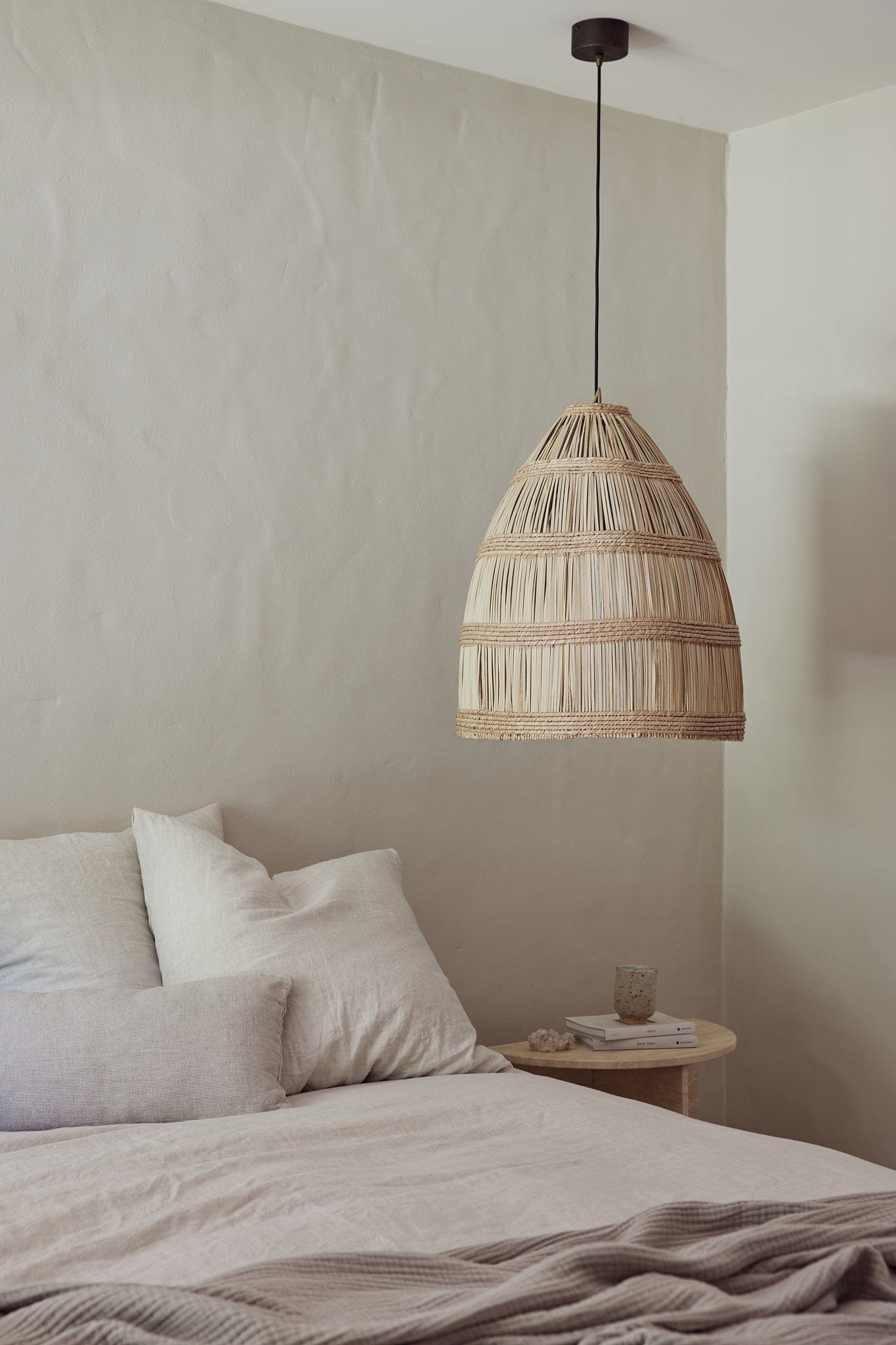 Kariba Cone Pendant Light - Slatted