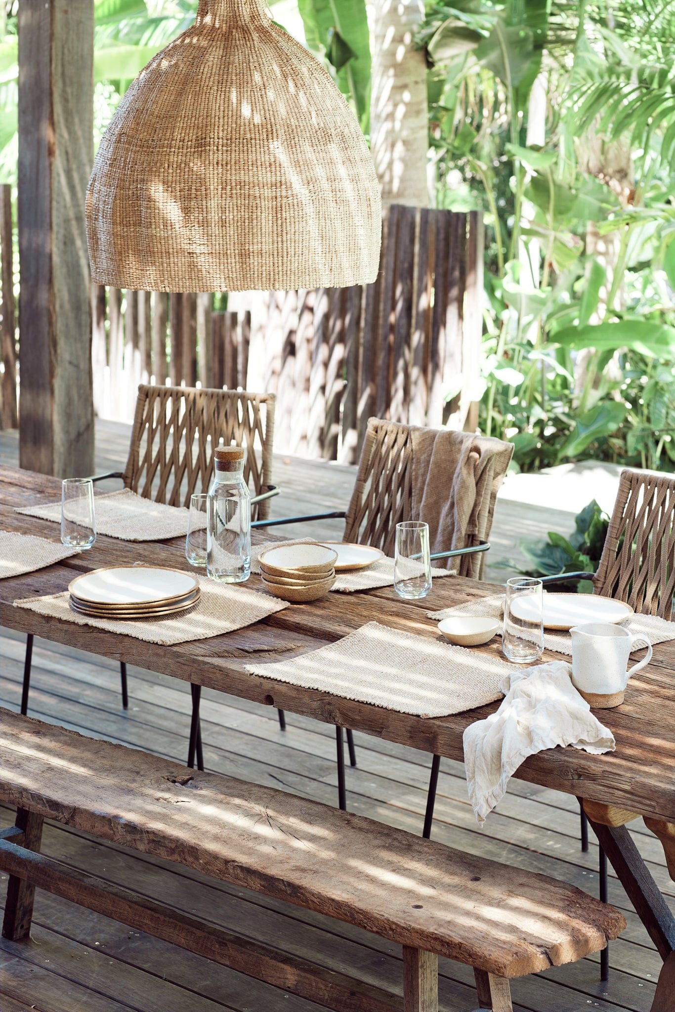 Tonga Pendant Light - Natural