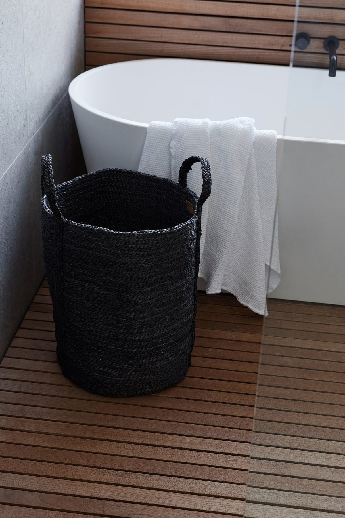 Laundry Basket - Charcoal