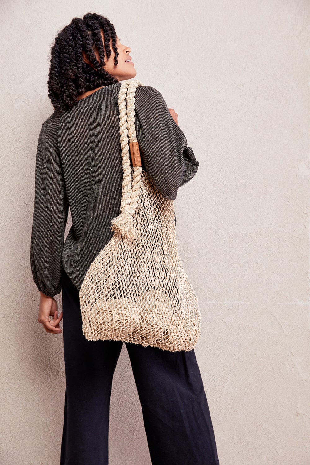Hemp String Bag - Natural