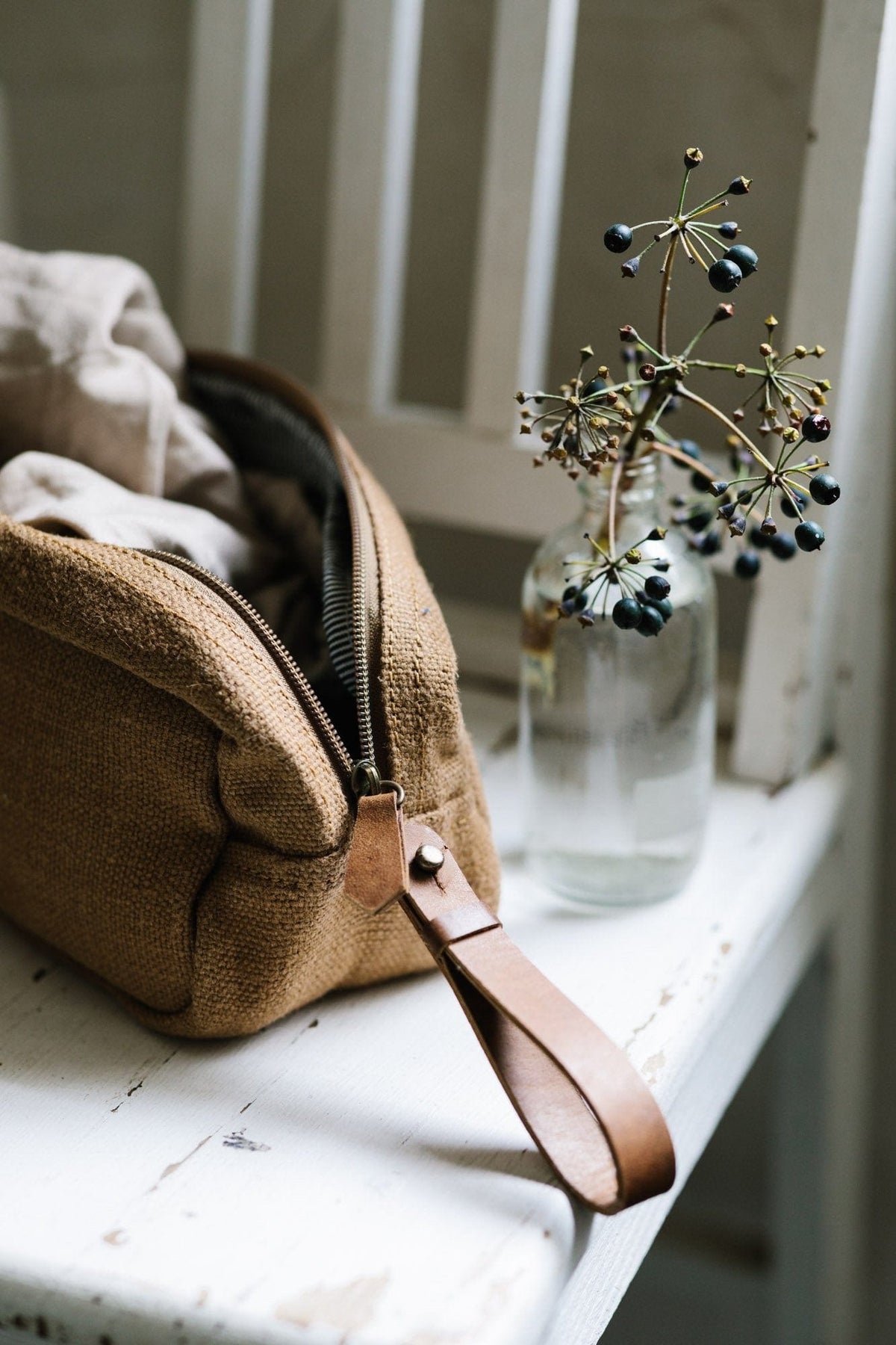 Toiletry Bag - Camel