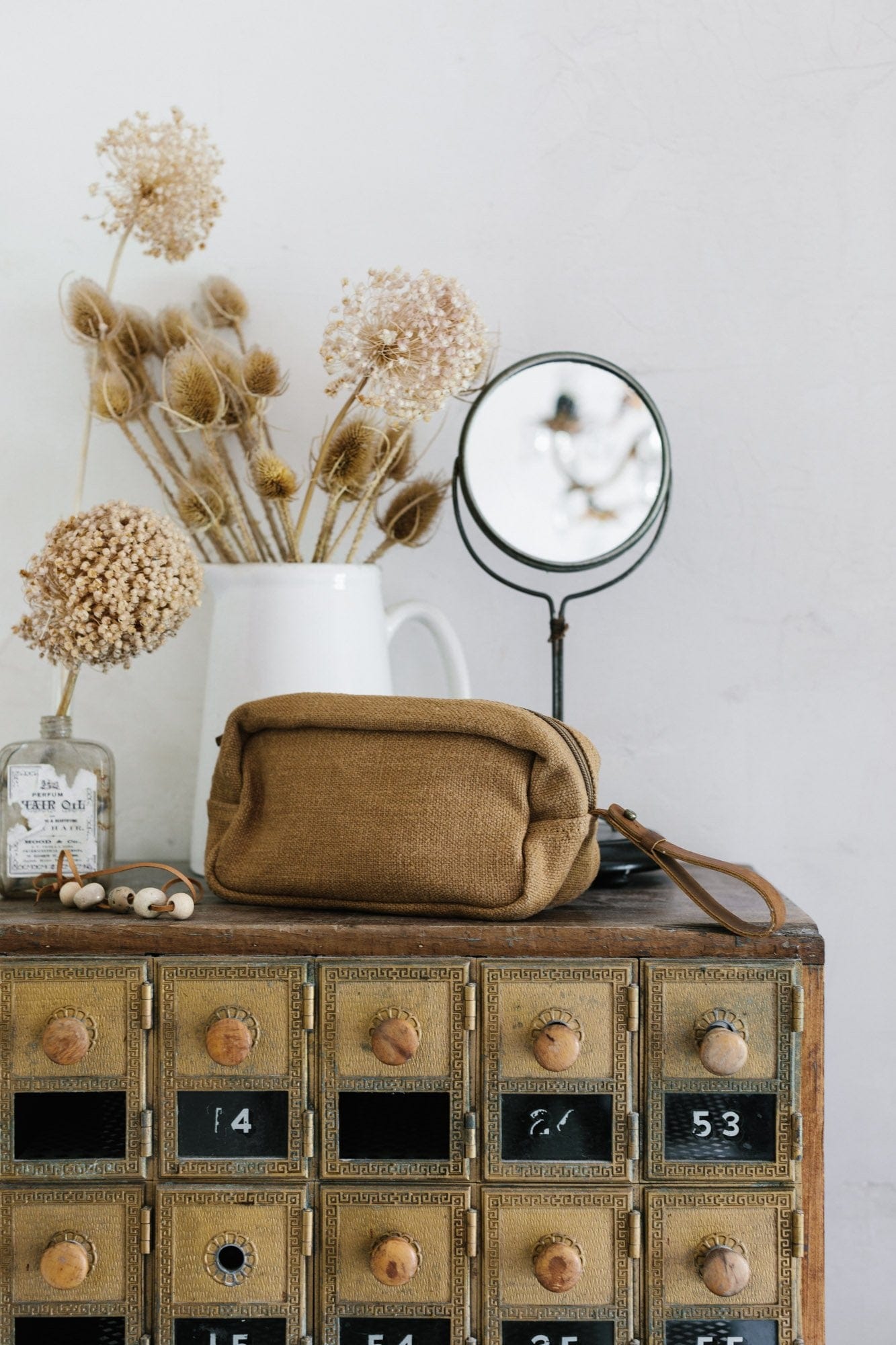 Toiletry Bag - Camel