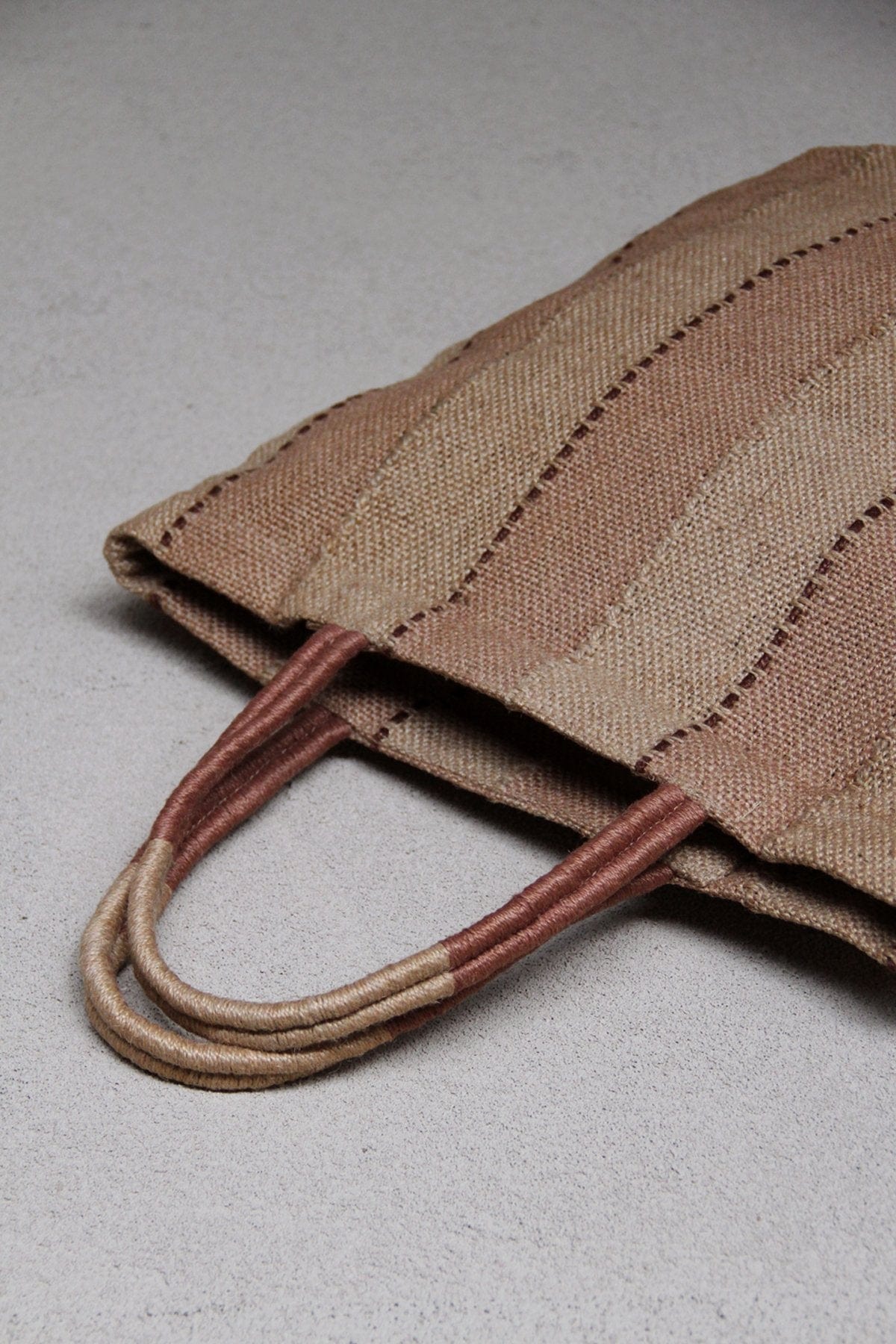 Jute Shopper  - Clay