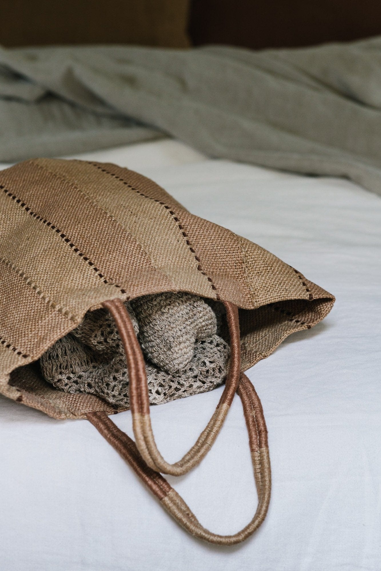 Jute Shopper  - Clay