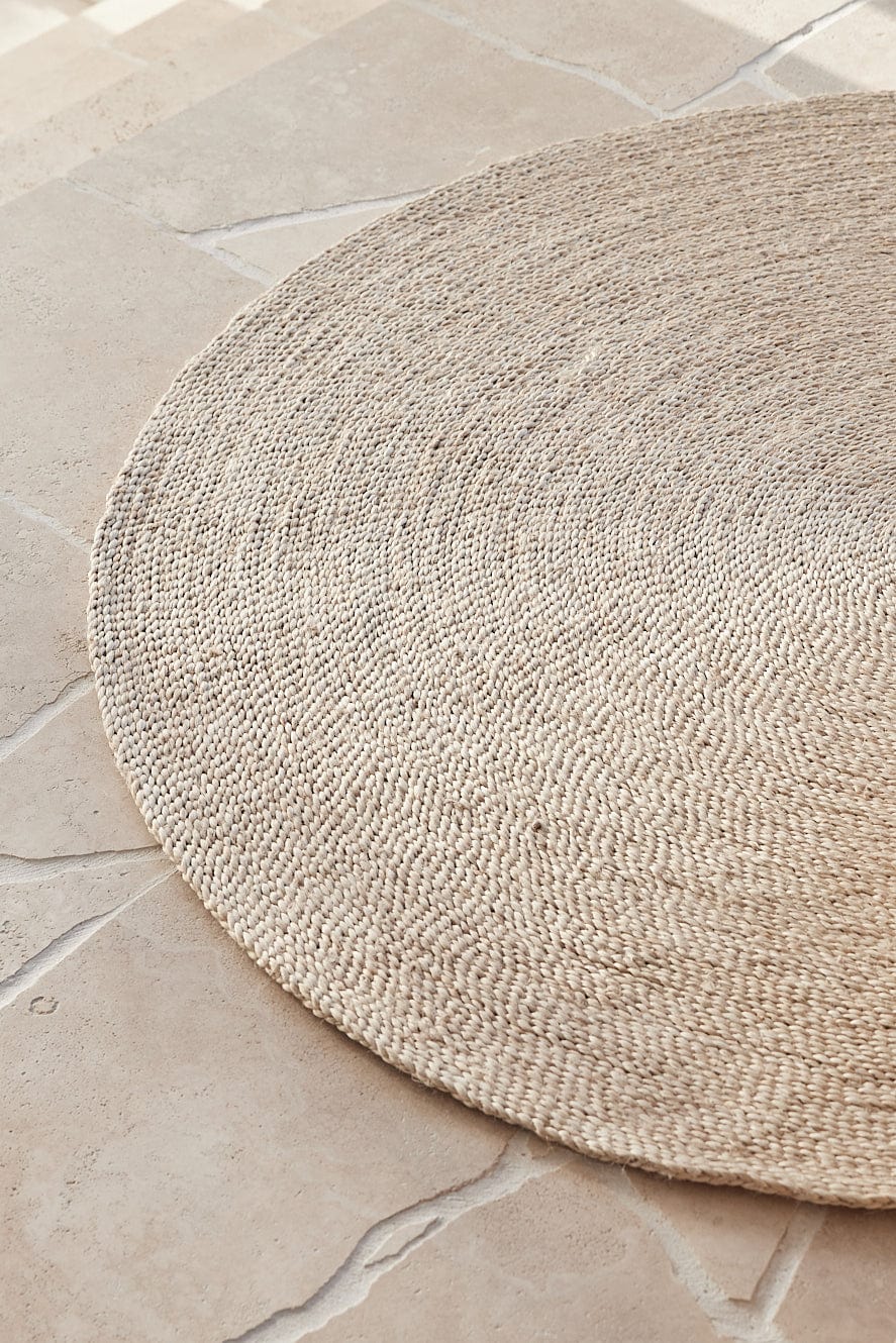 Shahi Round Jute Rug - Small