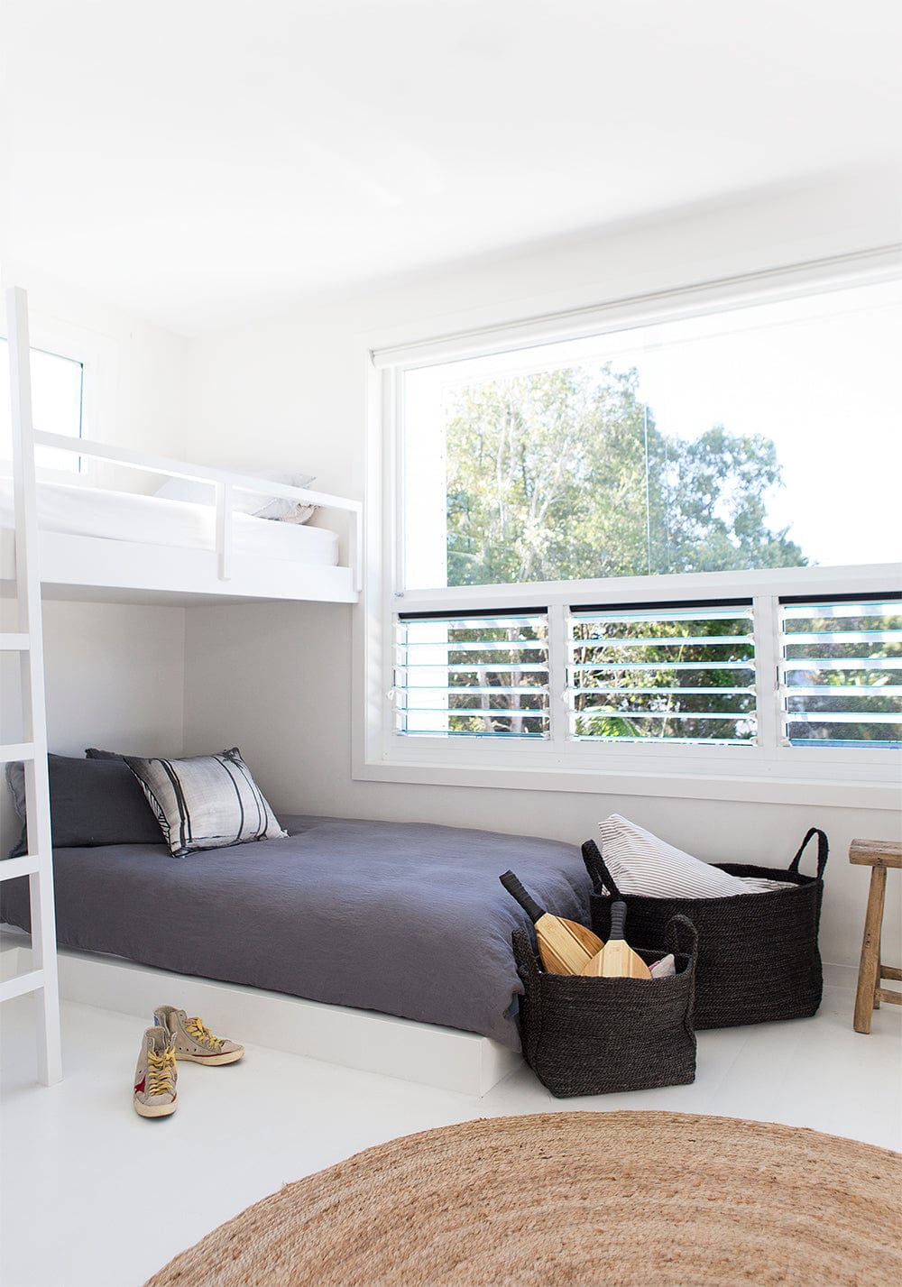 Jute Basket - Charcoal