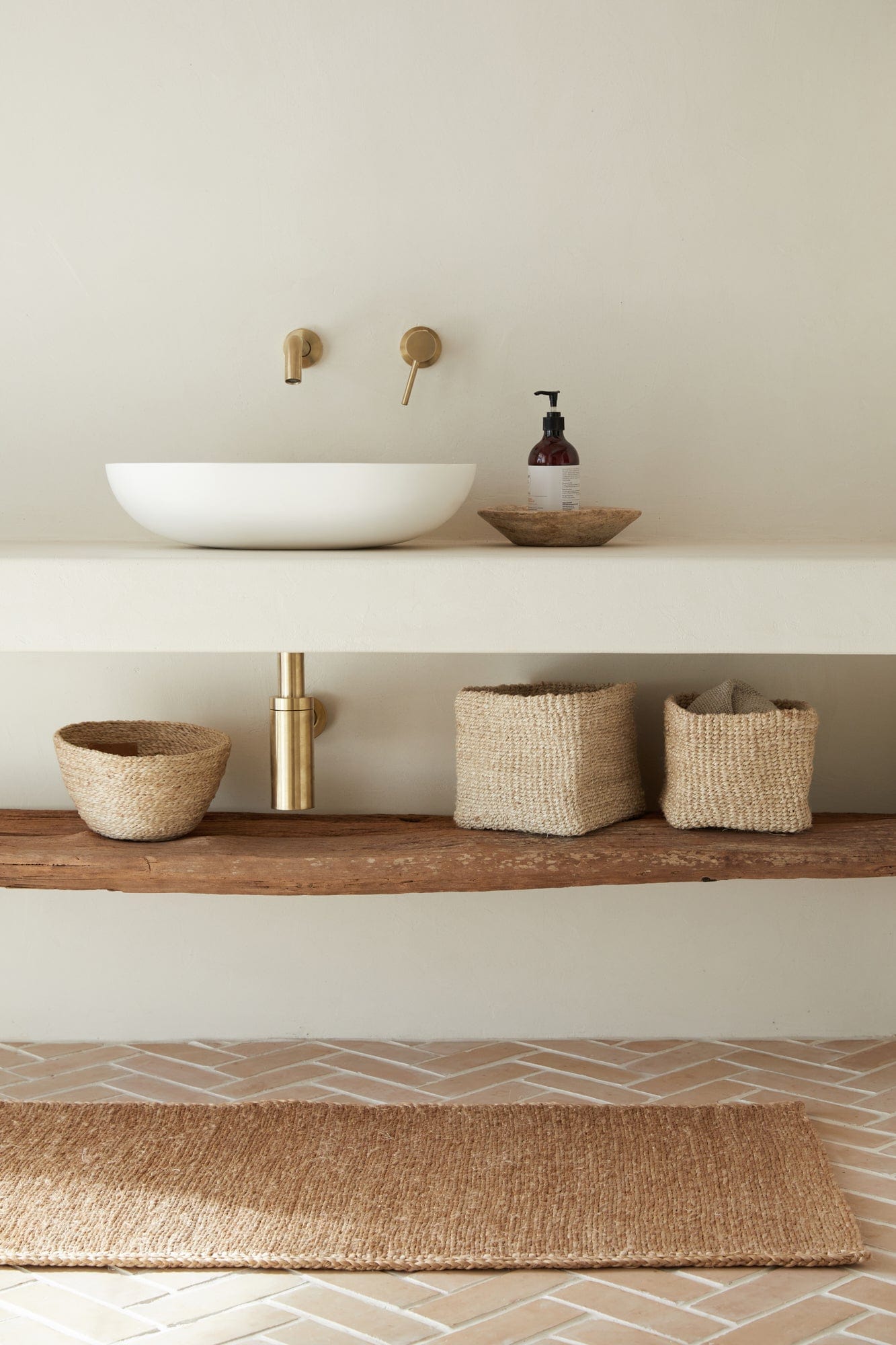 Small Sona Square Basket Duo