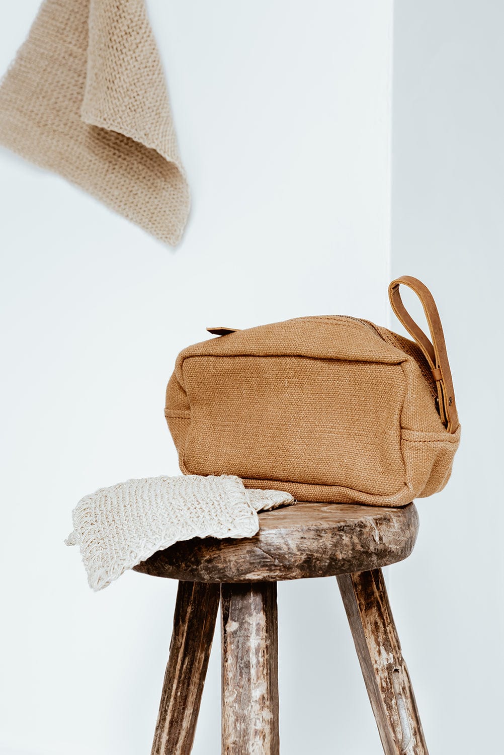 Toiletry Bag - Camel