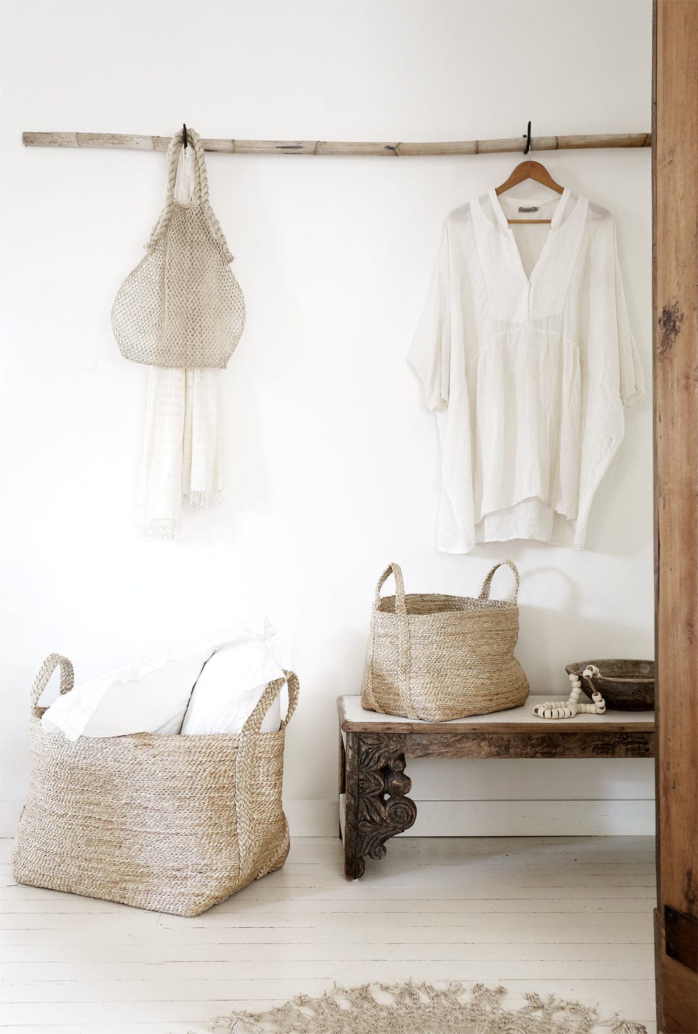 Jute Basket - Natural