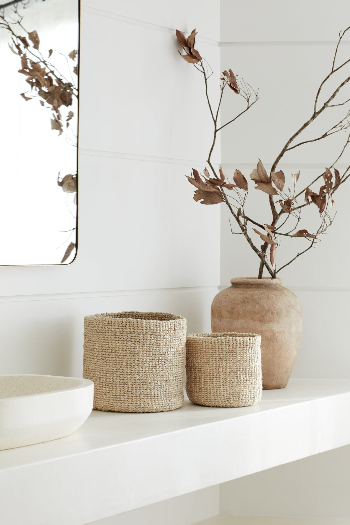 Woven Pot Duo