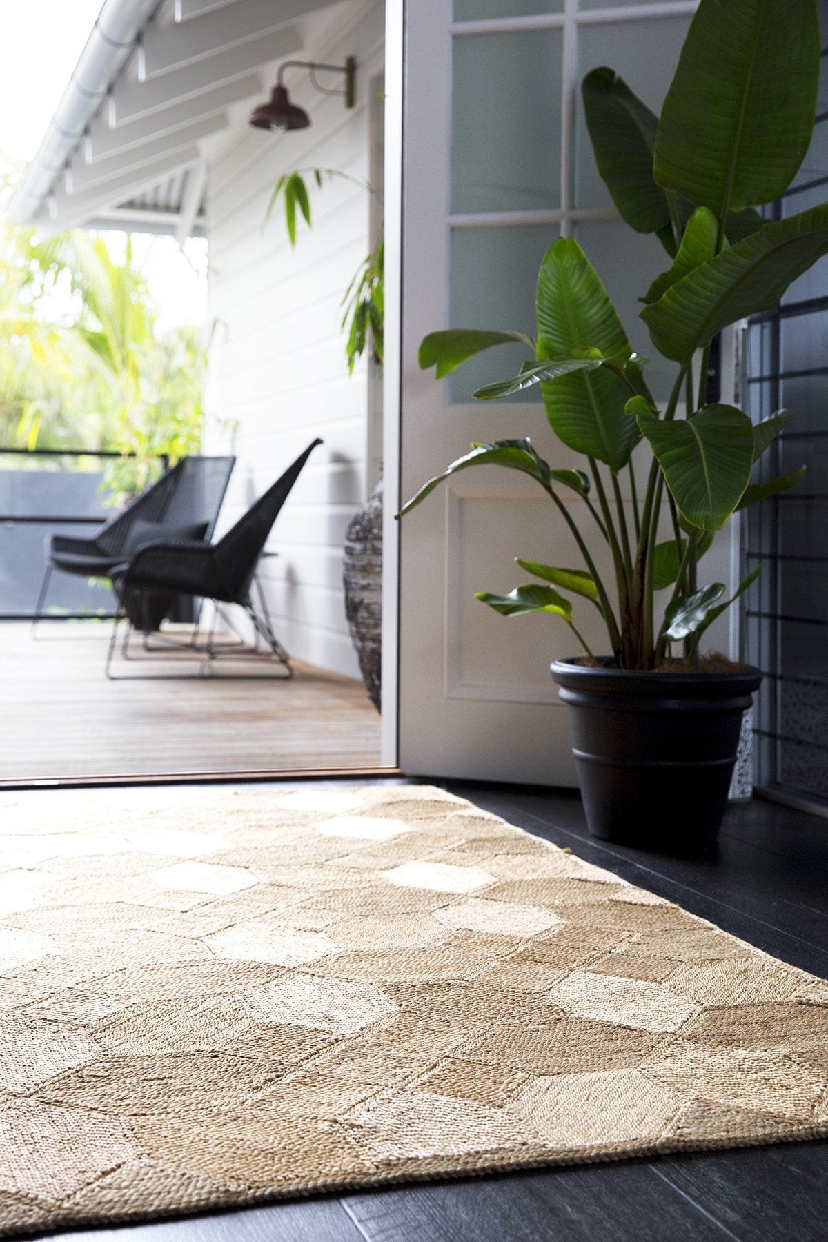 Kasba Jute Rug - Natural - 300 x 200cm