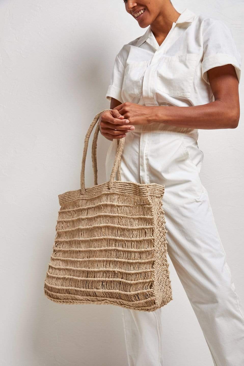 The Dharma Door Bags and Totes Laina Tote - Natural