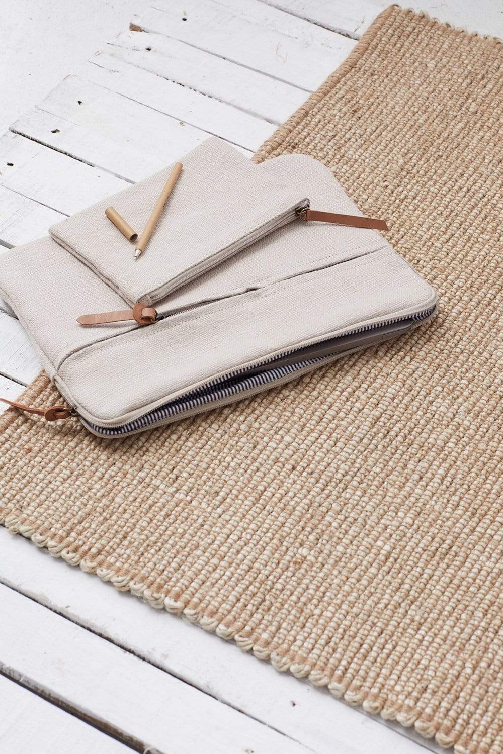The Dharma Door Bags and Totes Laptop/iPad Bag - Bone