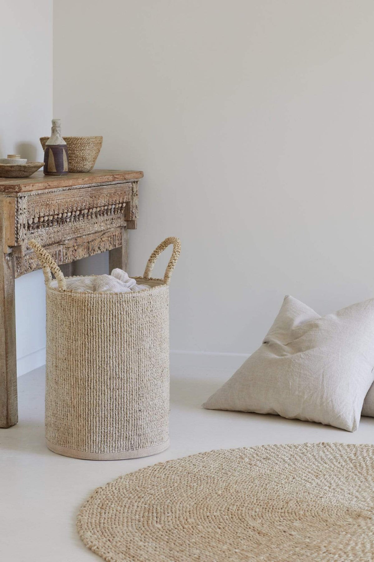 The Dharma Door Baskets and Storage Soha Basket - Bone