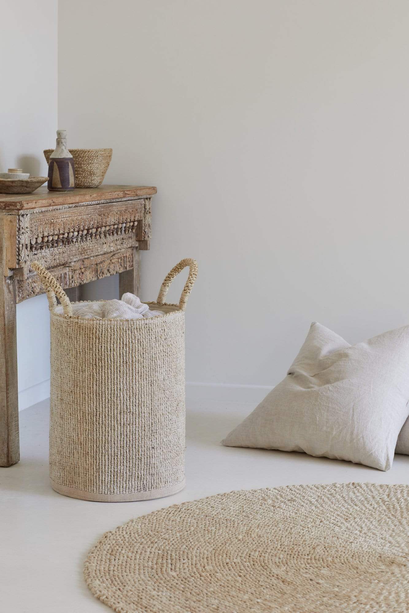 The Dharma Door Baskets and Storage Soha Basket - Bone