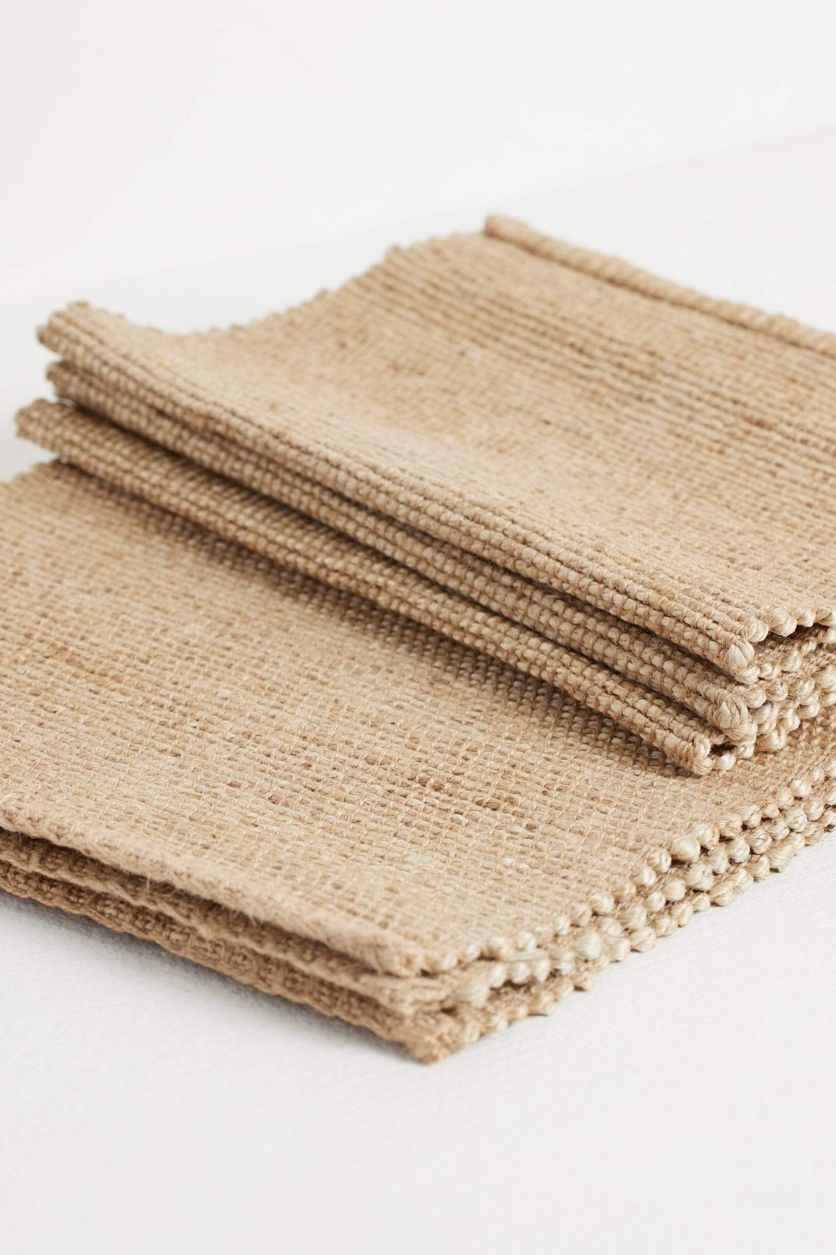 The Dharma Door Home, Table and Gifts Malu Placemat Set x 6 - Charcoal Malu Placemat Set x 6 - Natural