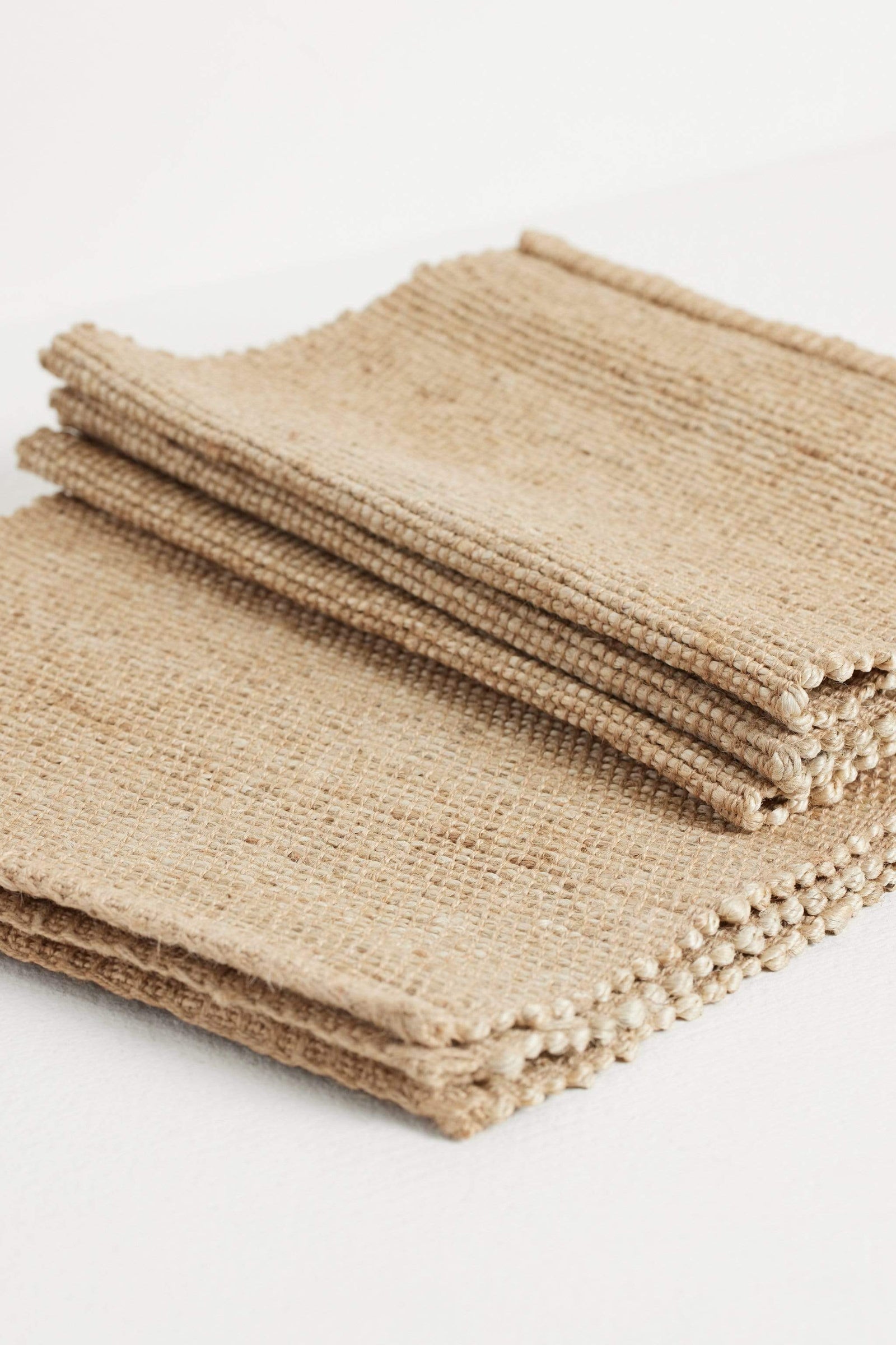 The Dharma Door Home, Table and Gifts Malu Placemat Set x 6 - Charcoal Malu Placemat Set x 6 - Natural