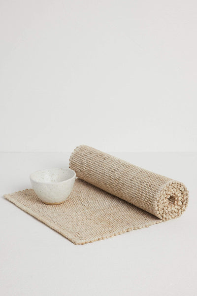The Dharma Door Home, Table and Gifts Malu Table Runner- Bone Malu Table Runner- Bone