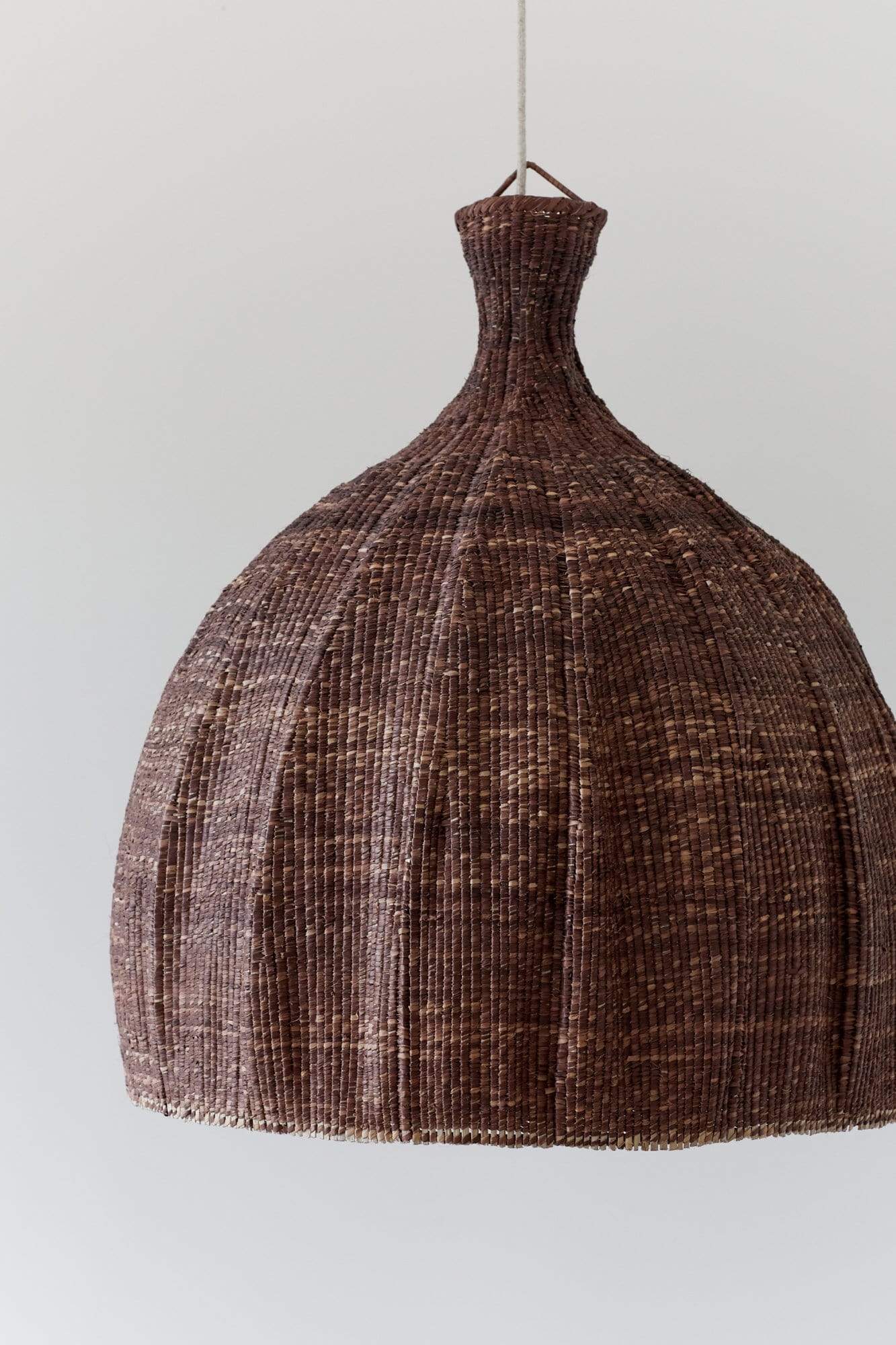 The Dharma Door Lighting Tonga Pendant Light - Brown