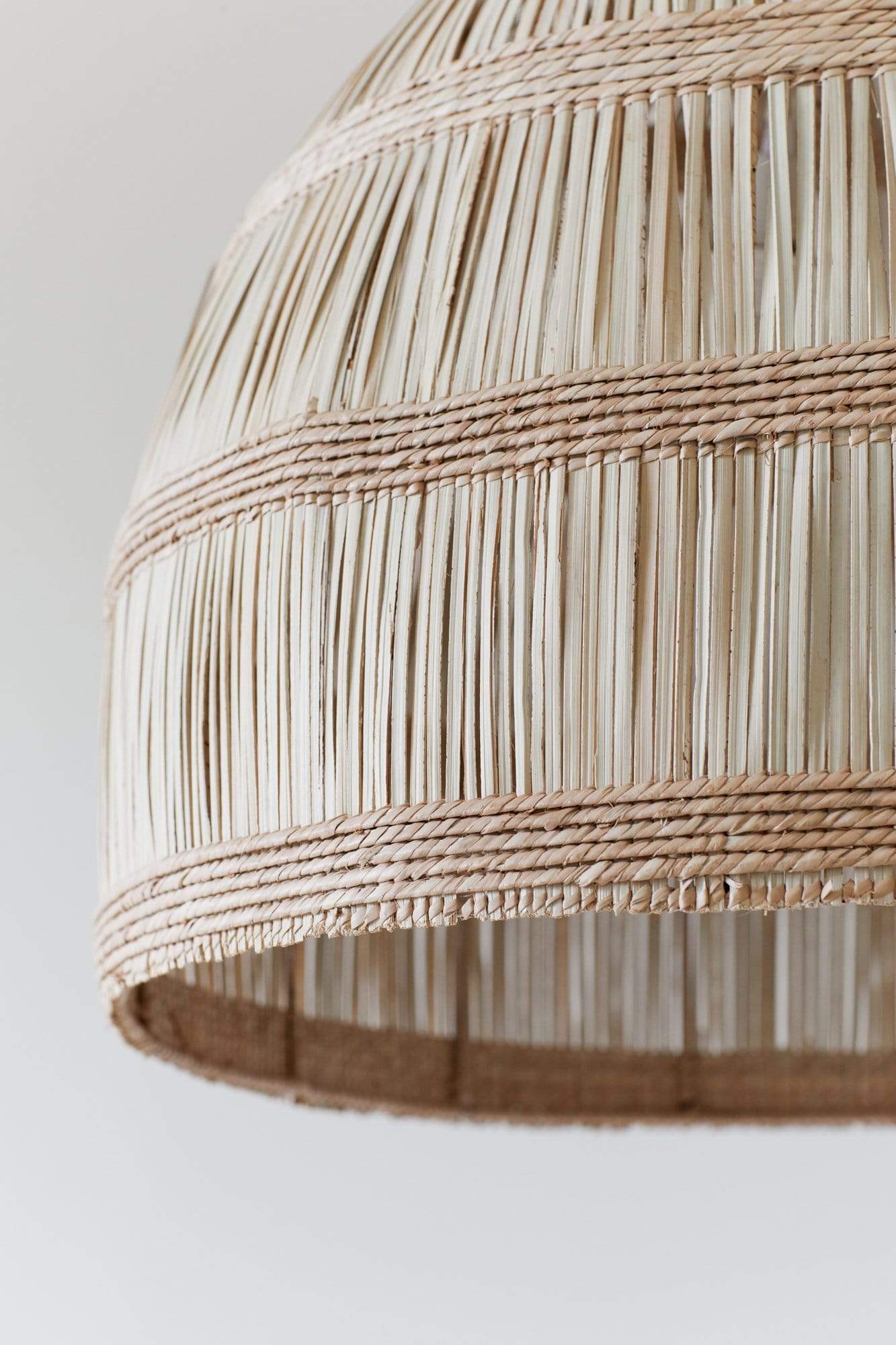The Dharma Door Lighting Tonga Pendant Light - Slatted