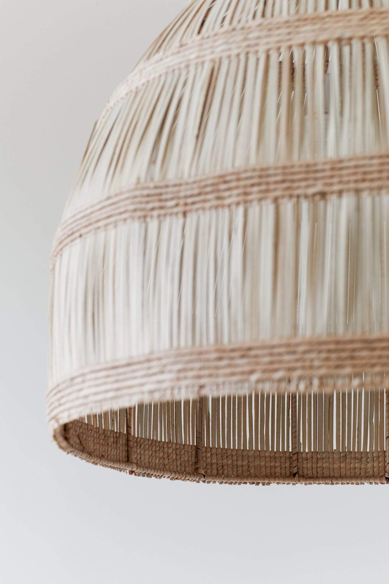 The Dharma Door Lighting Tonga Pendant Light - Slatted