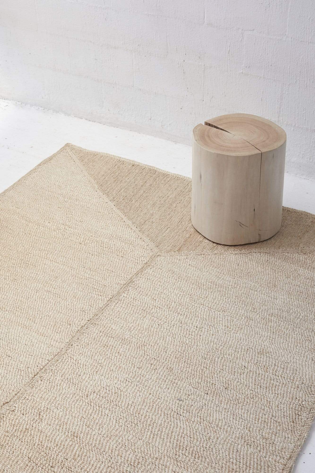 Amalfi Concrete Jute Utility Door Rug